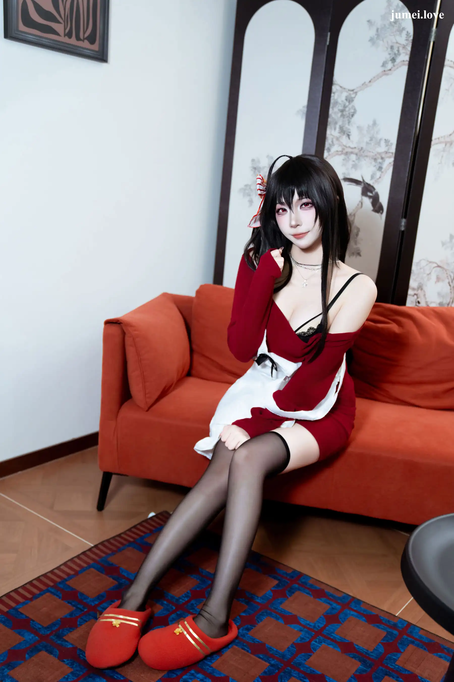 人气Coser二佐Nisa - 碧蓝航线 大凤 居家服 第12张
