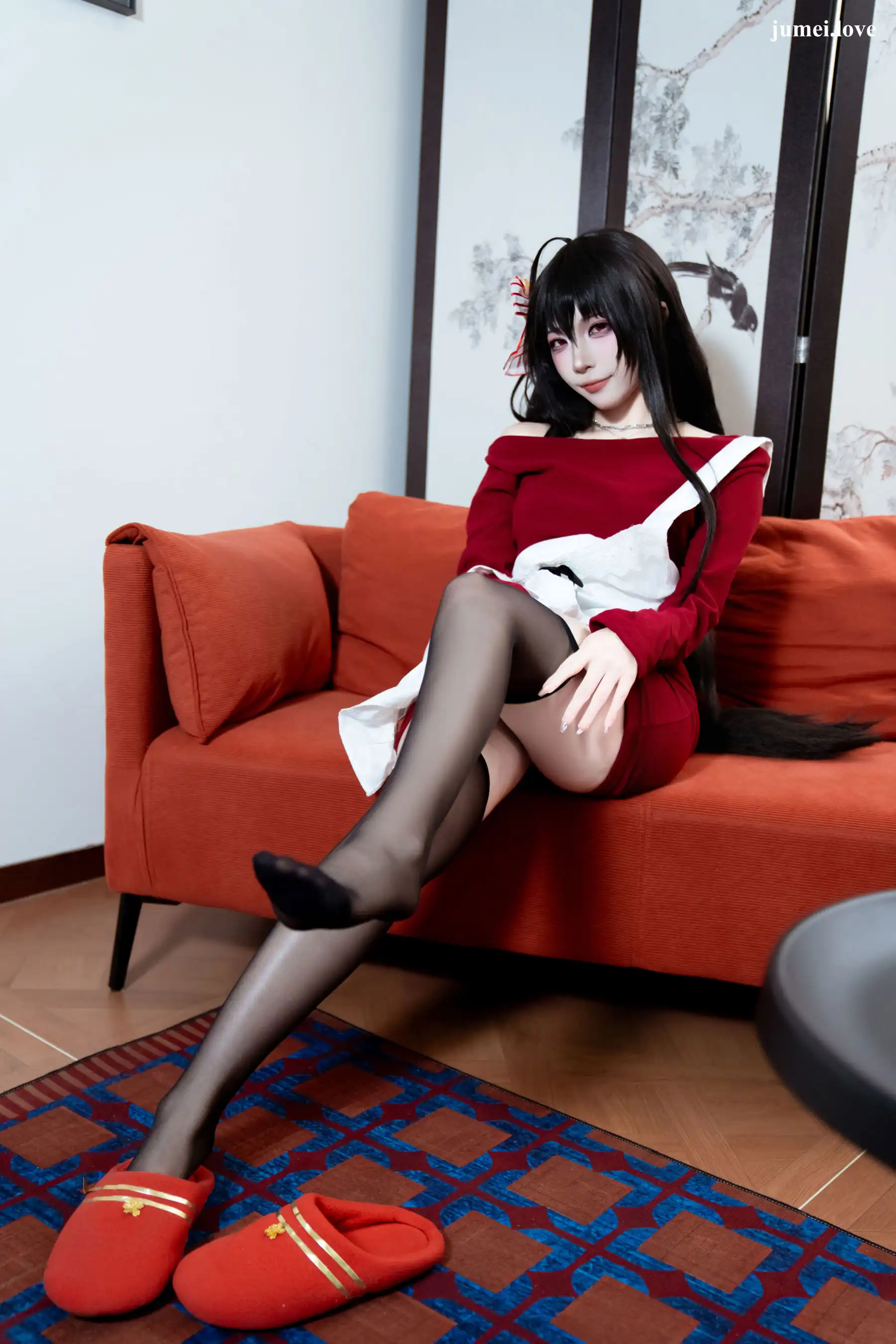 人气Coser二佐Nisa - 碧蓝航线 大凤 居家服 第3张