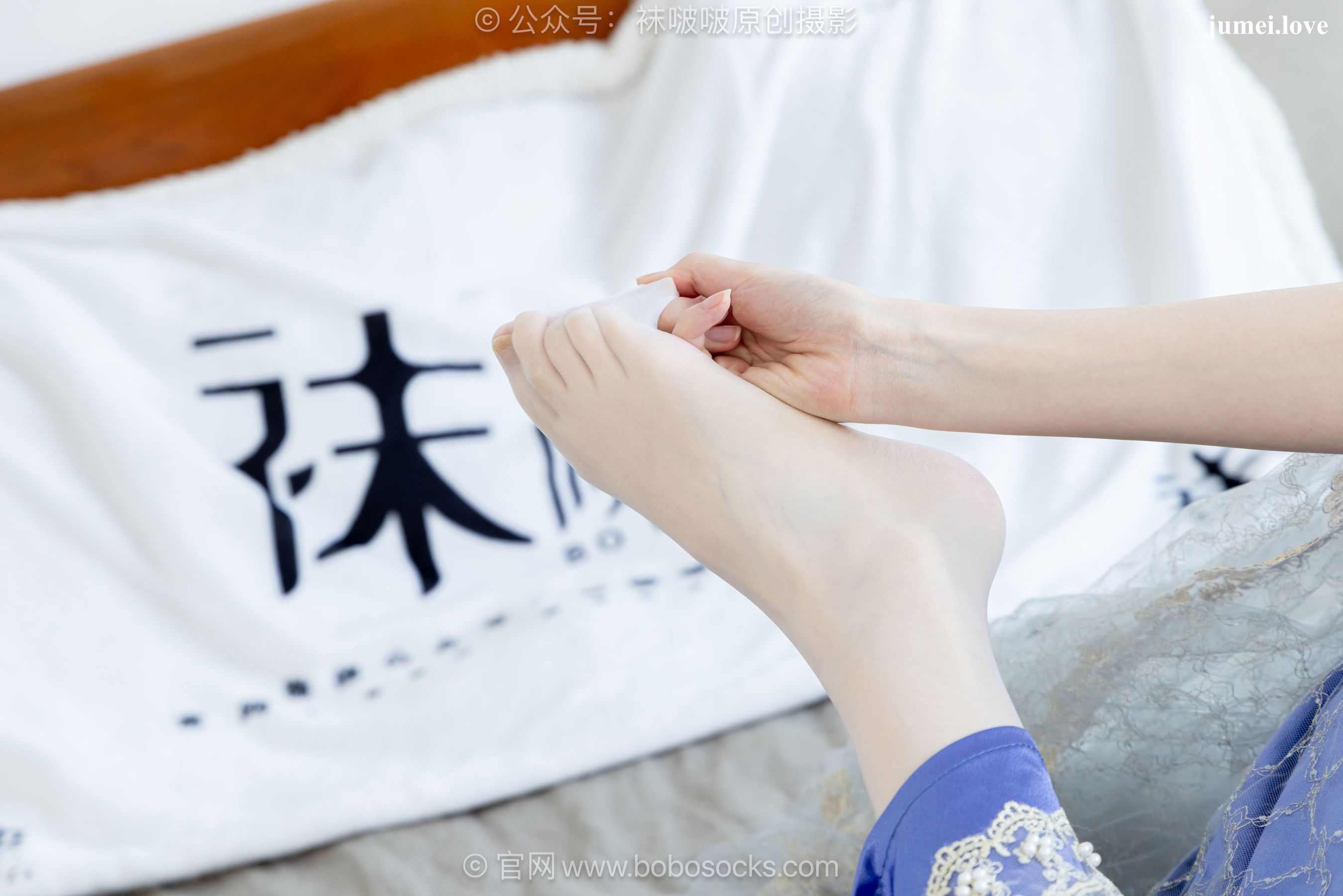BoBoSocks袜啵啵 No.722 小甜豆 - 高跟鞋、油亮薄白丝、裸足 第149张