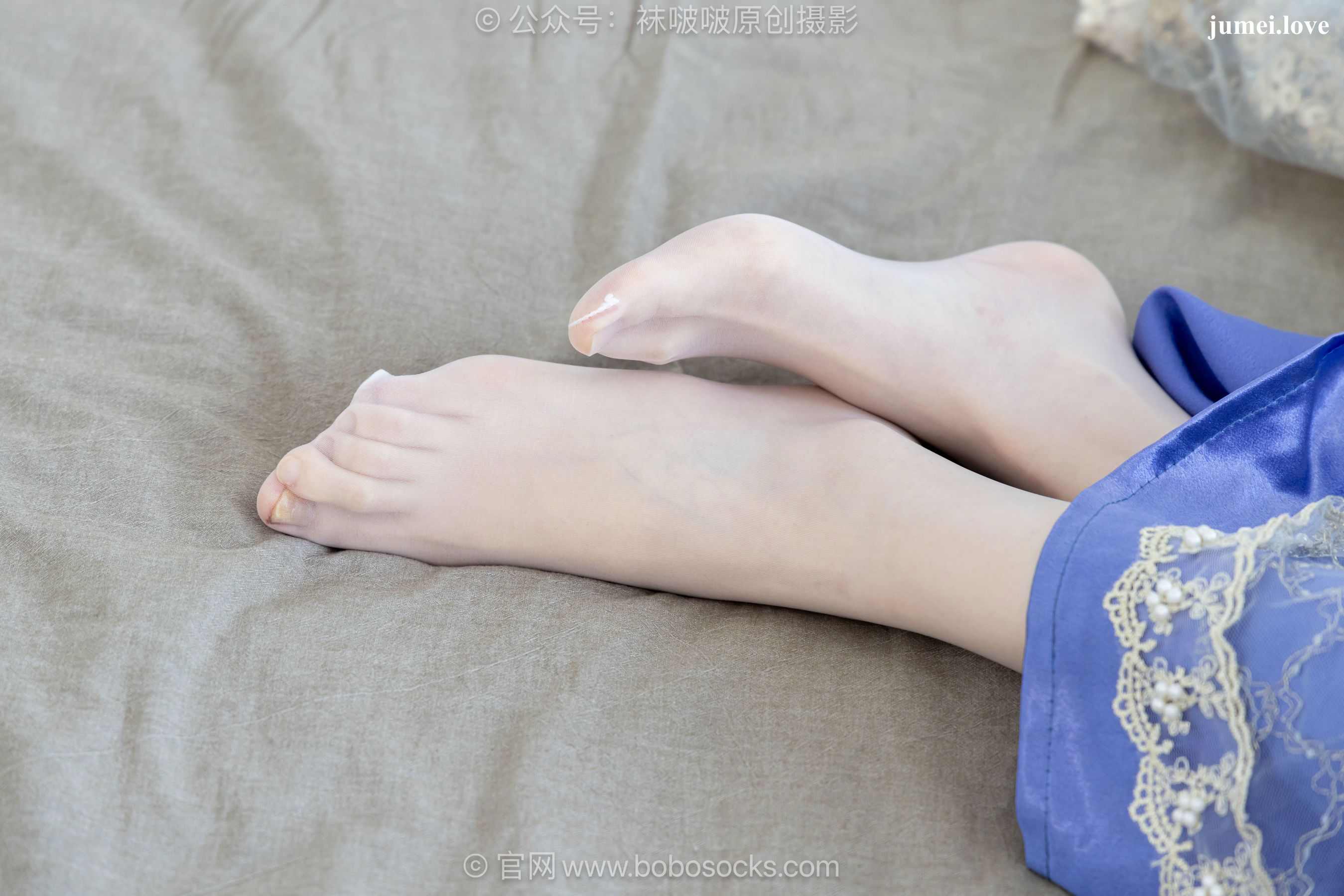 BoBoSocks袜啵啵 No.722 小甜豆 - 高跟鞋、油亮薄白丝、裸足 第151张