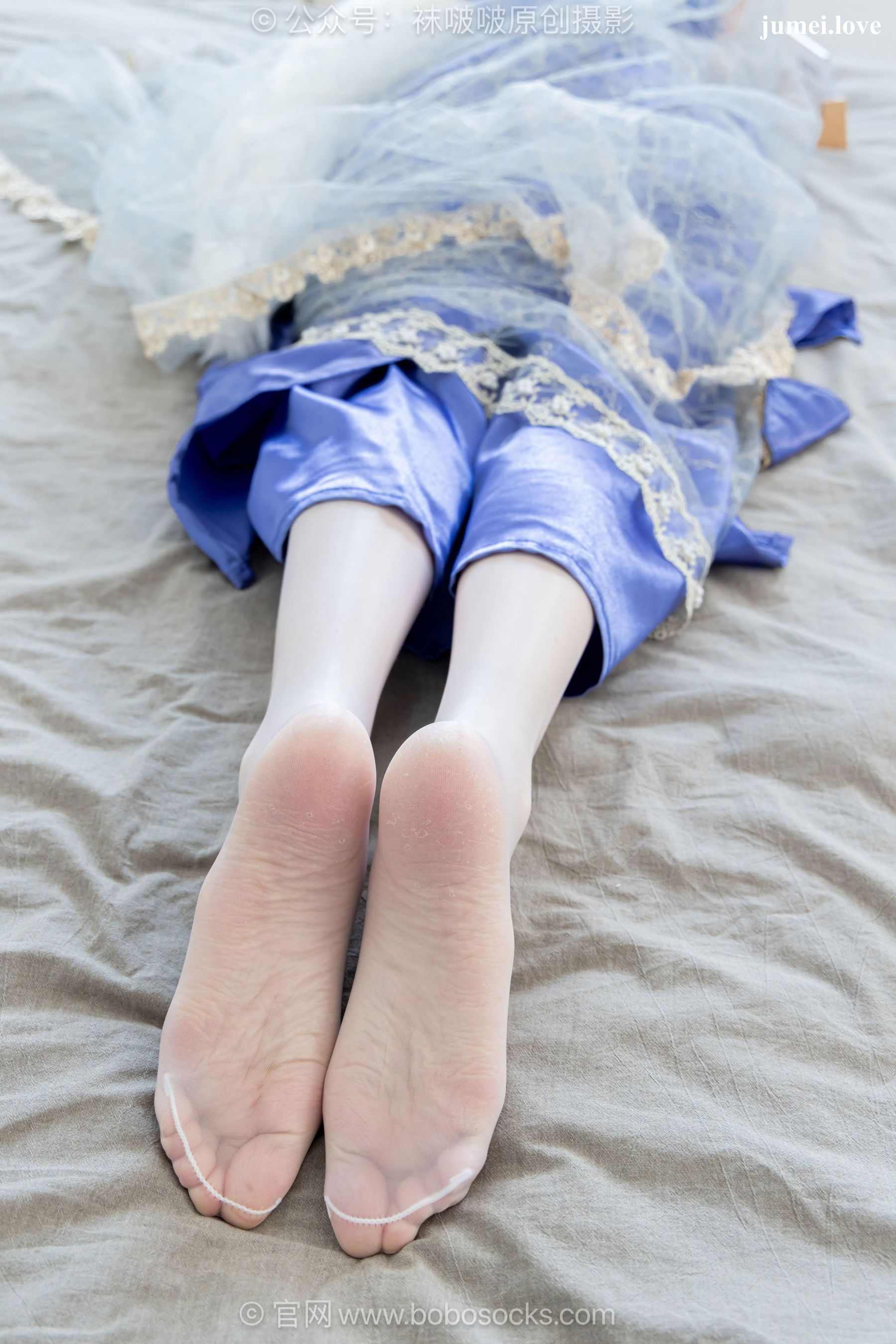 BoBoSocks袜啵啵 No.722 小甜豆 - 高跟鞋、油亮薄白丝、裸足 第164张