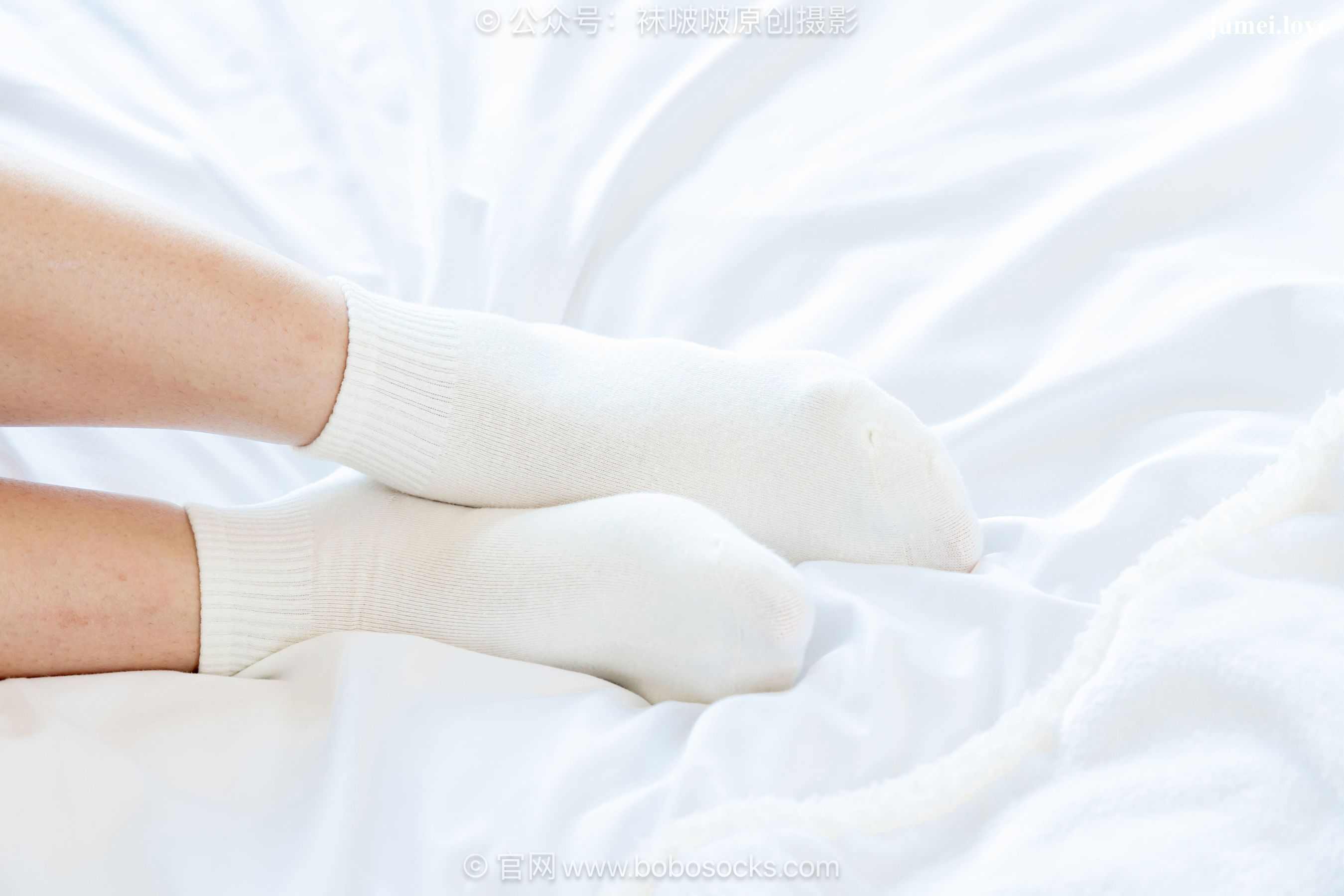 BoBoSocks袜啵啵 No.723 珍珠 - 德训鞋、纯白棉袜、裸足 第121张