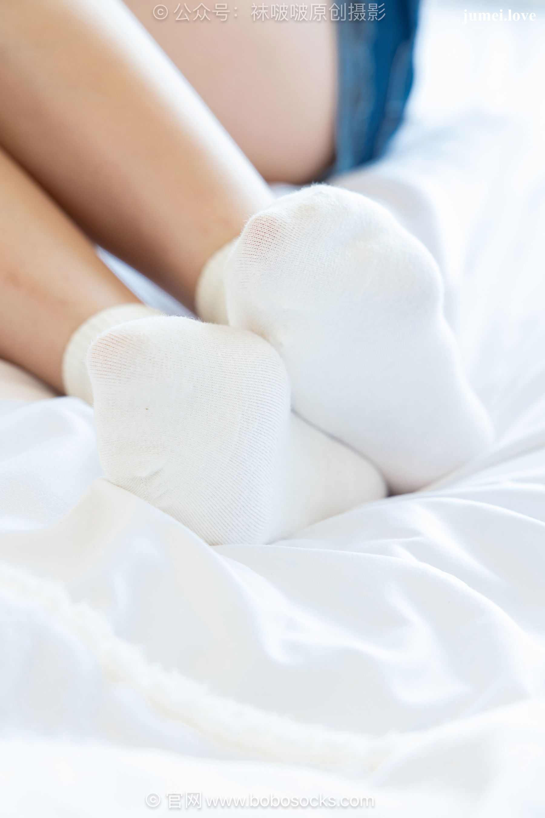 BoBoSocks袜啵啵 No.723 珍珠 - 德训鞋、纯白棉袜、裸足 第122张
