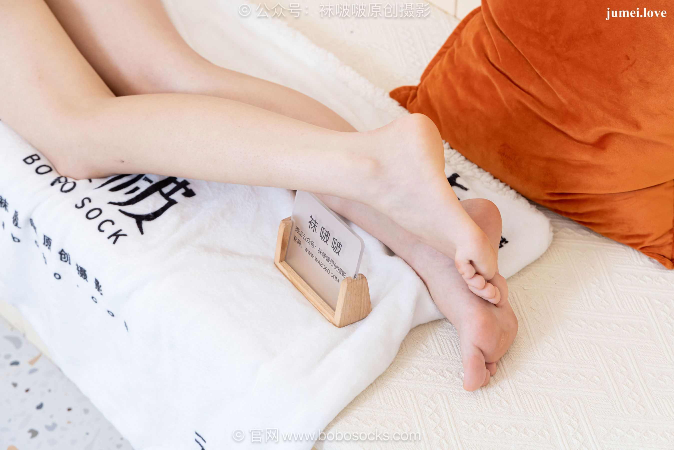 BoBoSocks袜啵啵 No.723 珍珠 - 德训鞋、纯白棉袜、裸足 第36张