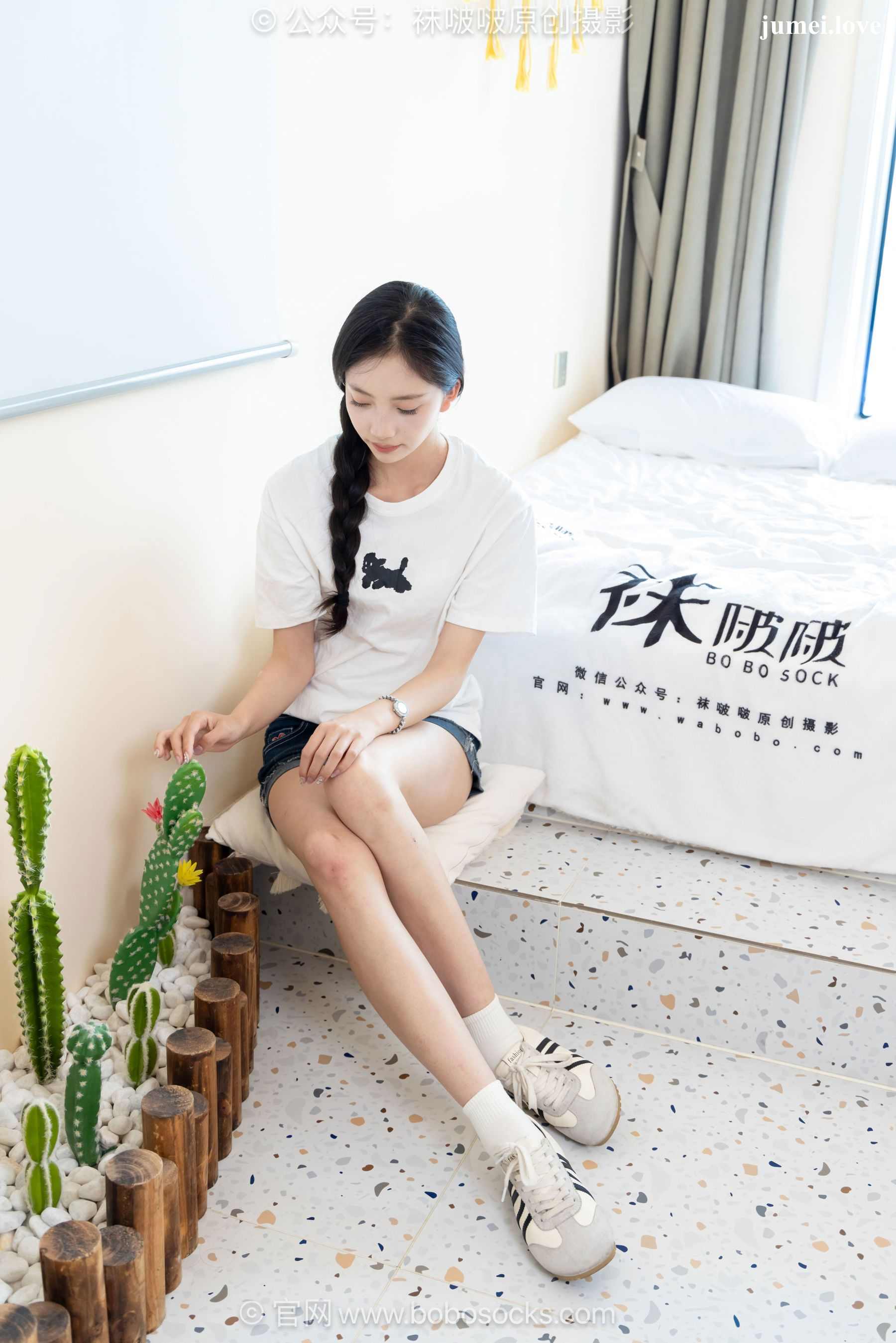 BoBoSocks袜啵啵 No.723 珍珠 - 德训鞋、纯白棉袜、裸足 第63张