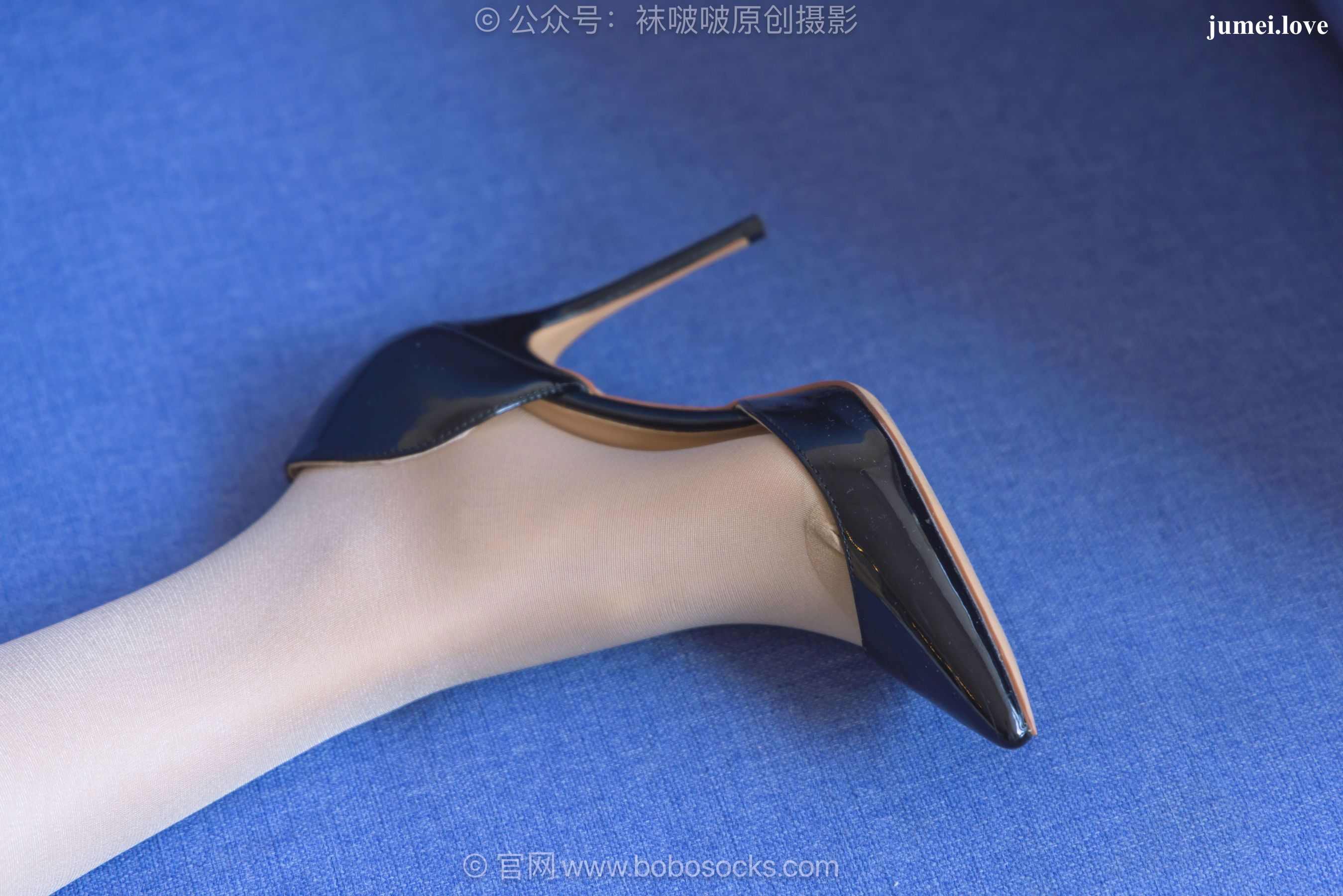BoBoSocks袜啵啵 No.725 小甜豆 - 高跟长靴、高跟鞋、油亮薄深肤色 第76张
