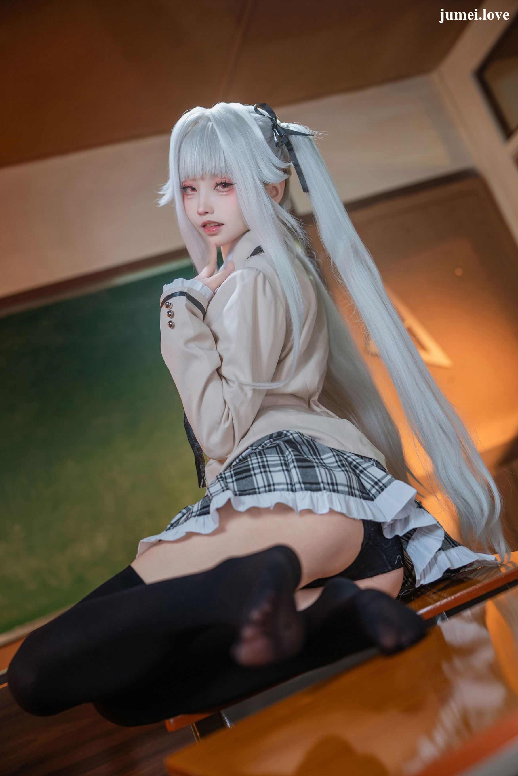 动漫博主大大卷卷小卷 - 美少女万华镜 校服 第10张