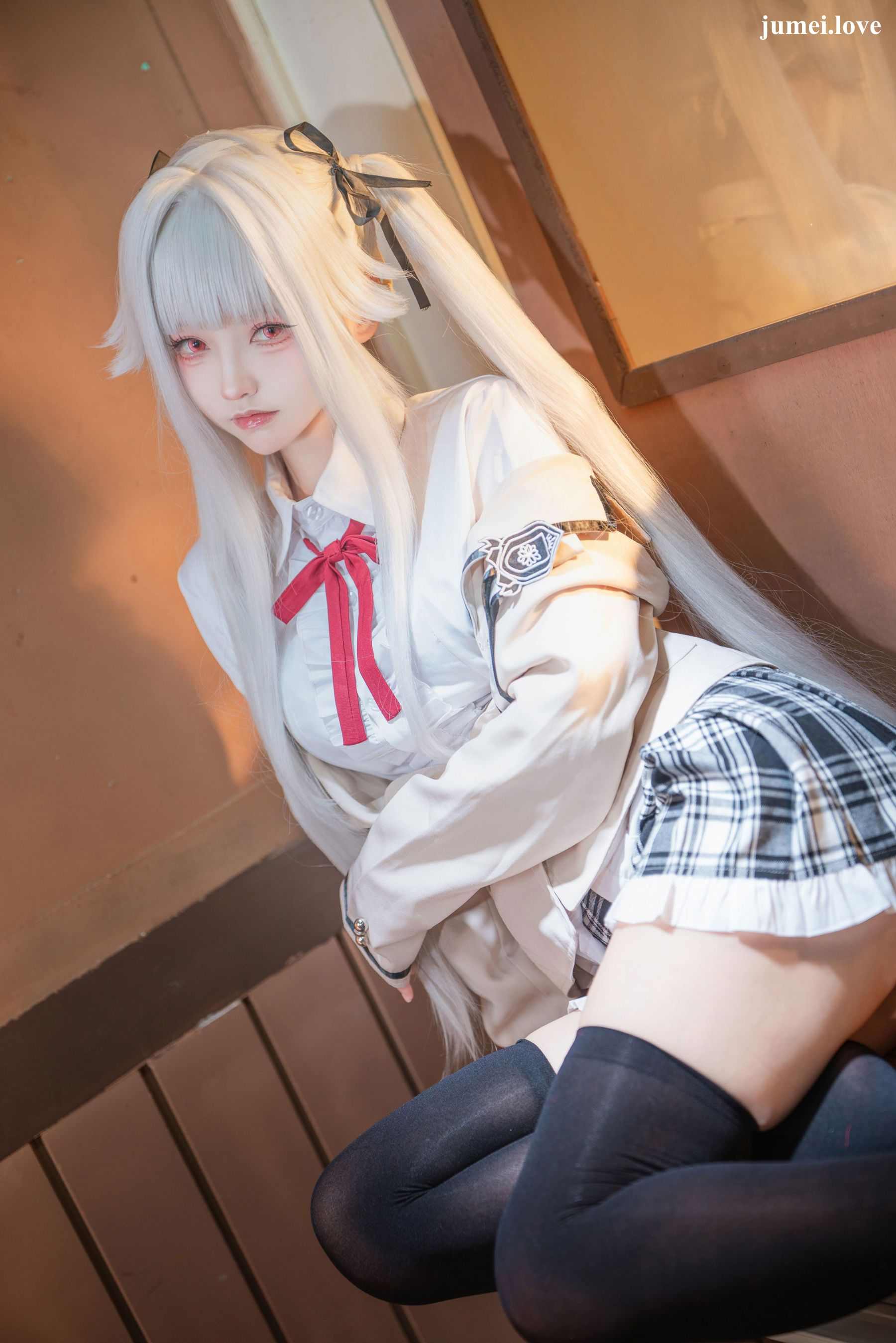 动漫博主大大卷卷小卷 - 美少女万华镜 校服 第18张
