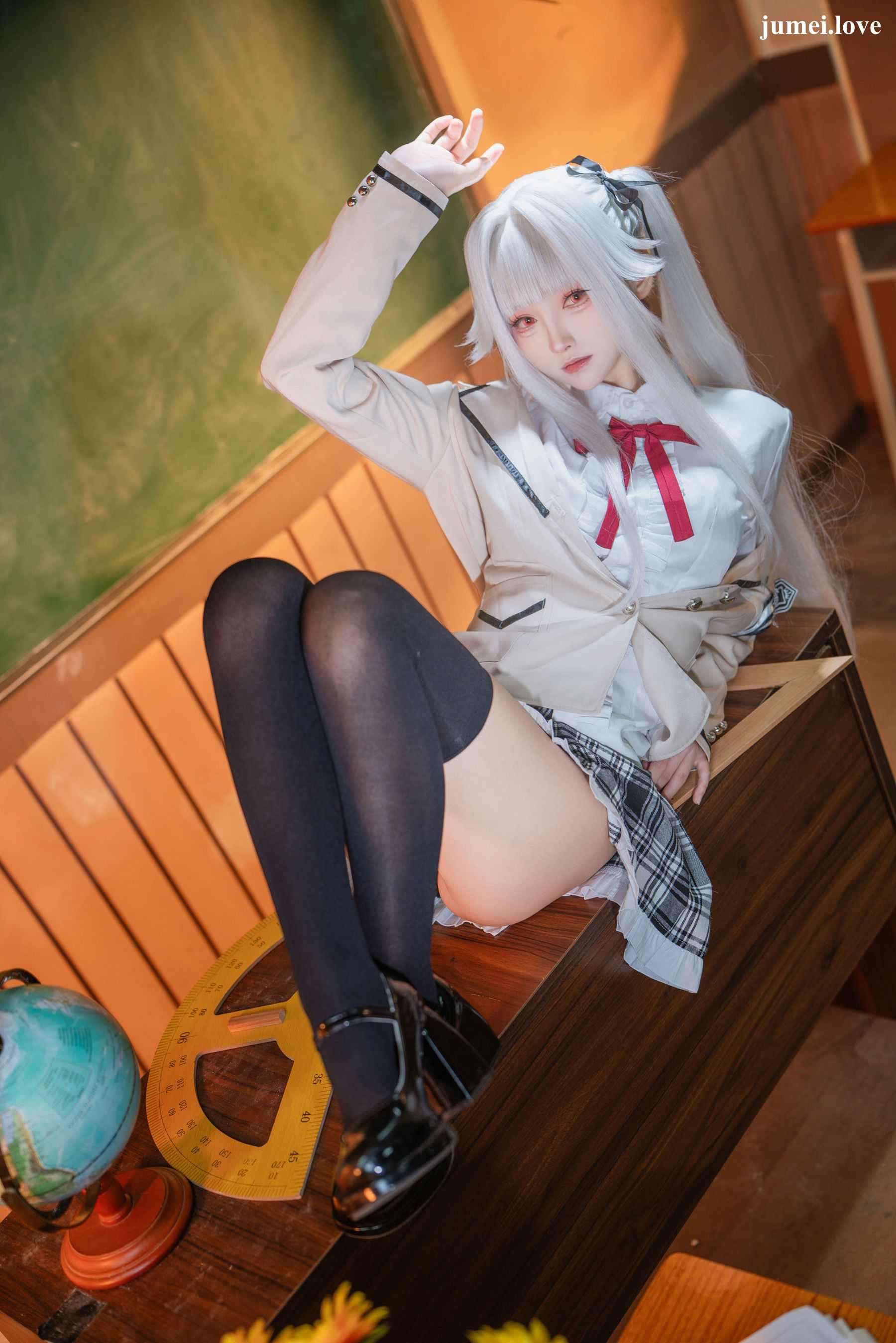 动漫博主大大卷卷小卷 - 美少女万华镜 校服 第20张