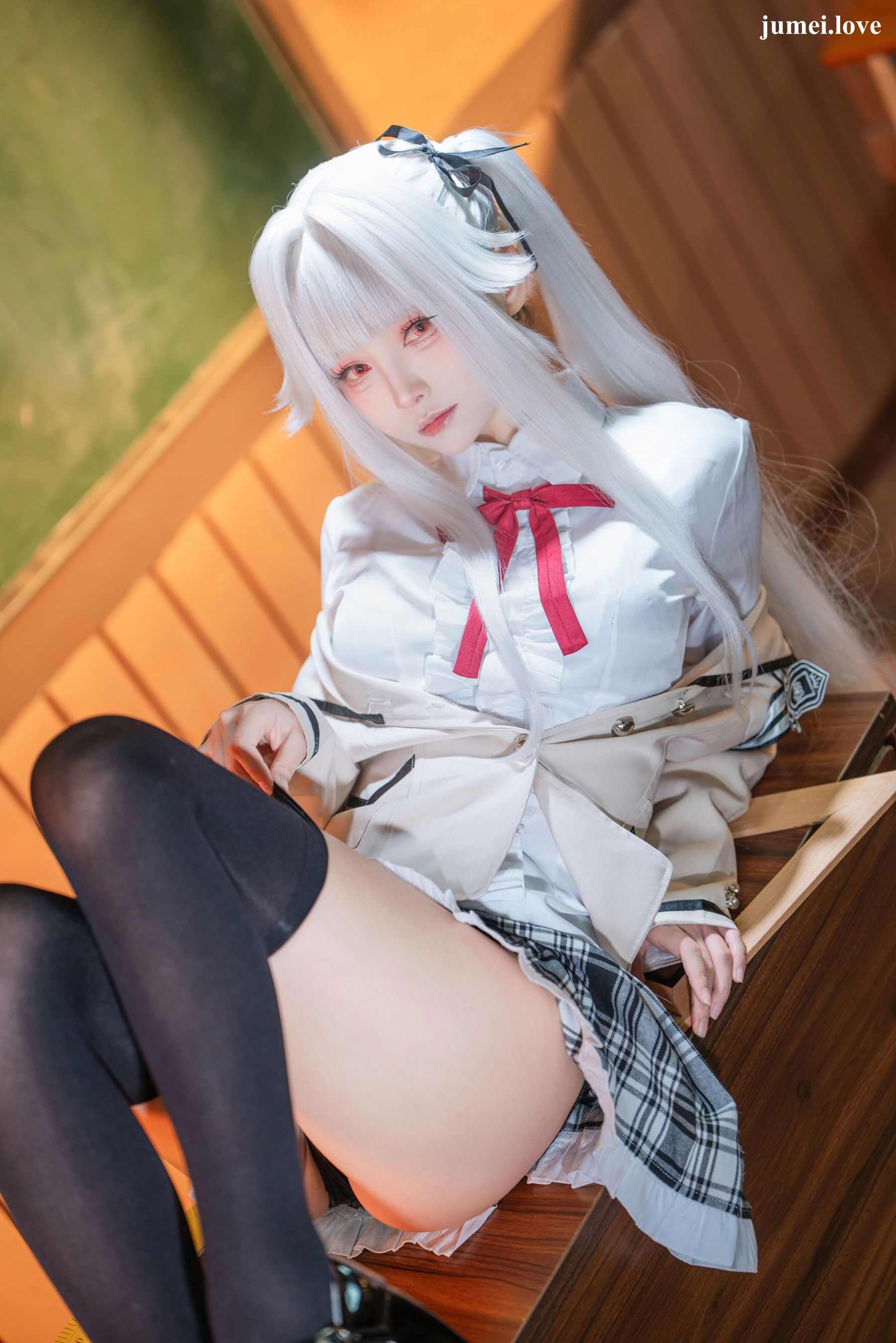 动漫博主大大卷卷小卷 - 美少女万华镜 校服 第21张
