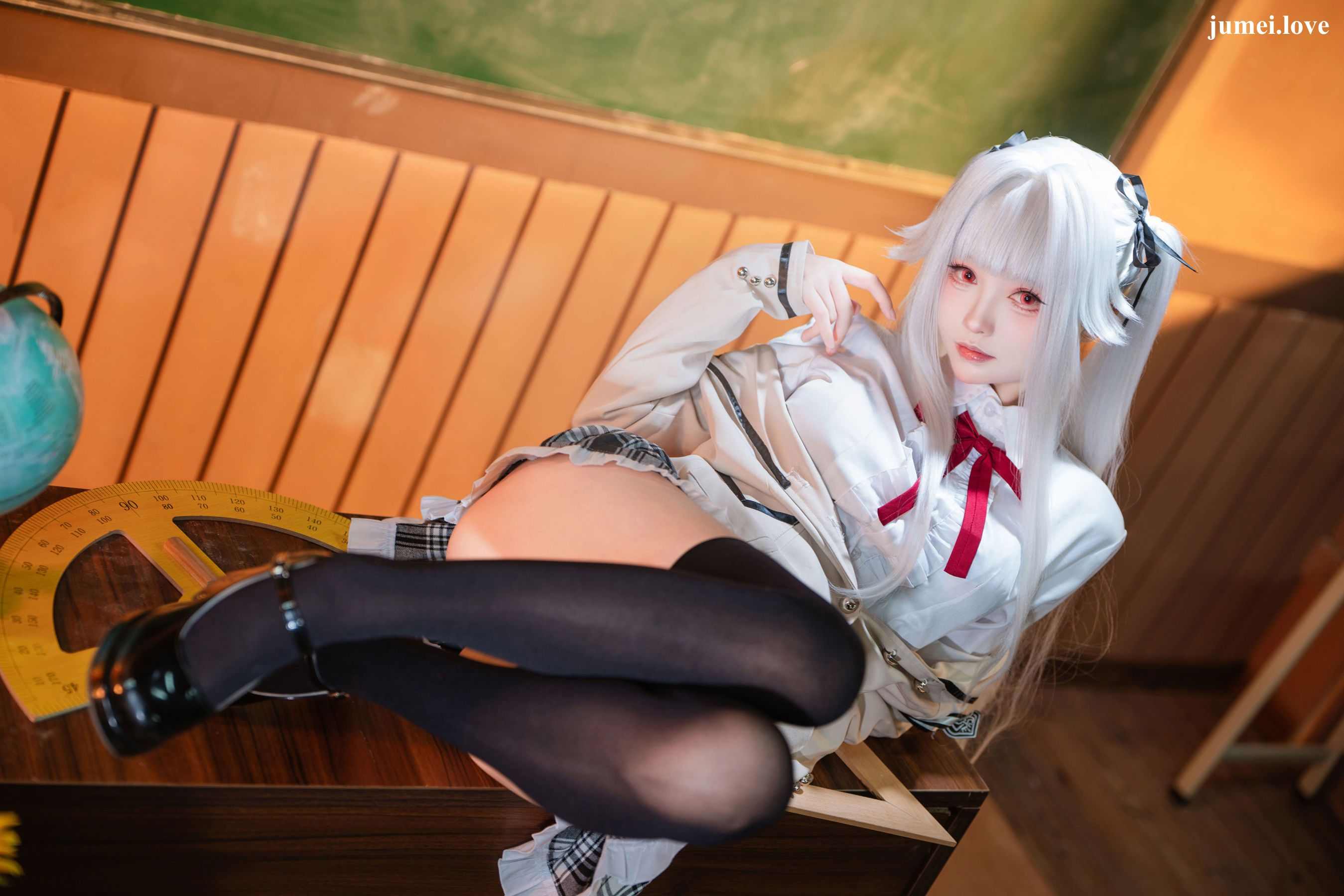 动漫博主大大卷卷小卷 - 美少女万华镜 校服 第22张