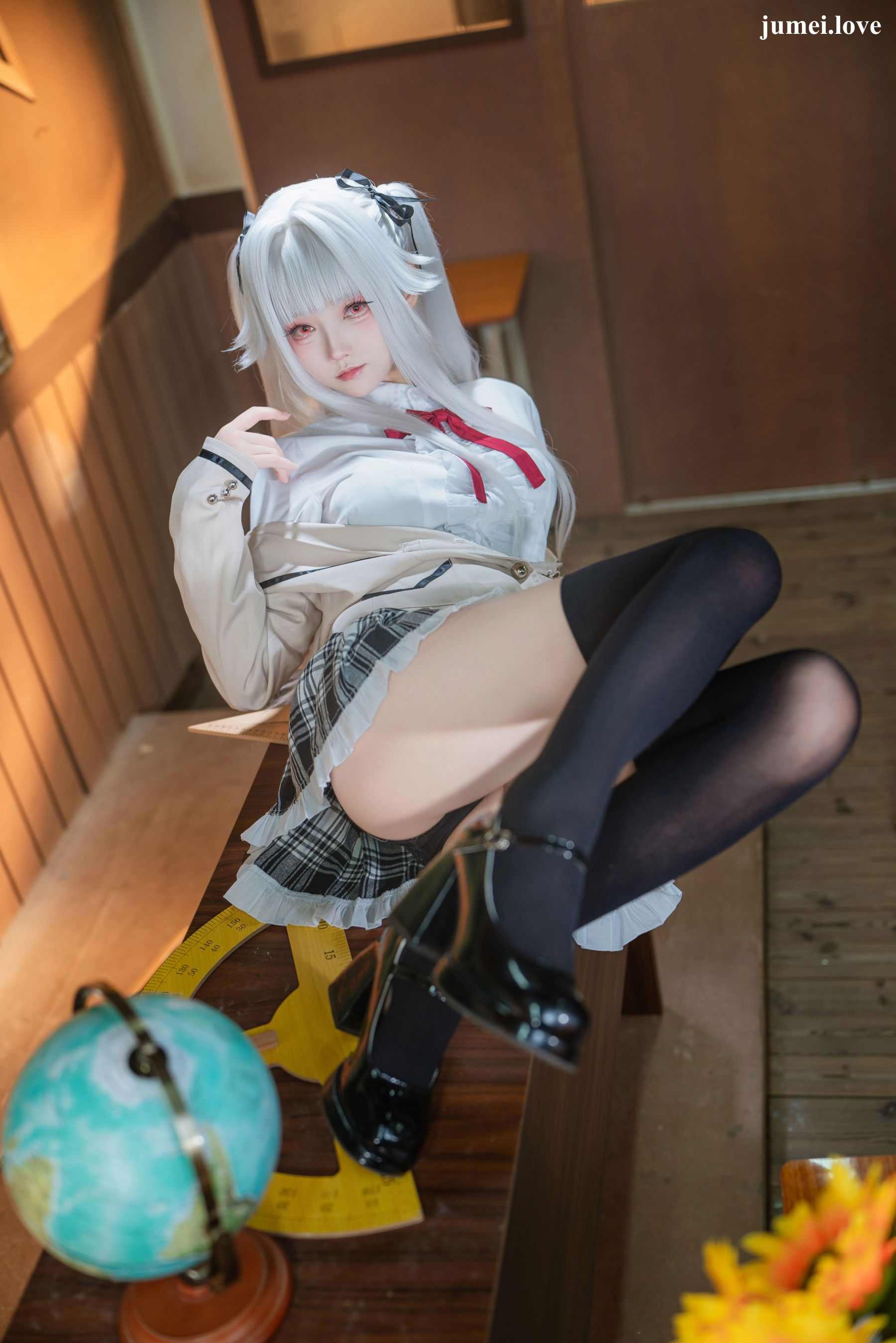 动漫博主大大卷卷小卷 - 美少女万华镜 校服 第23张