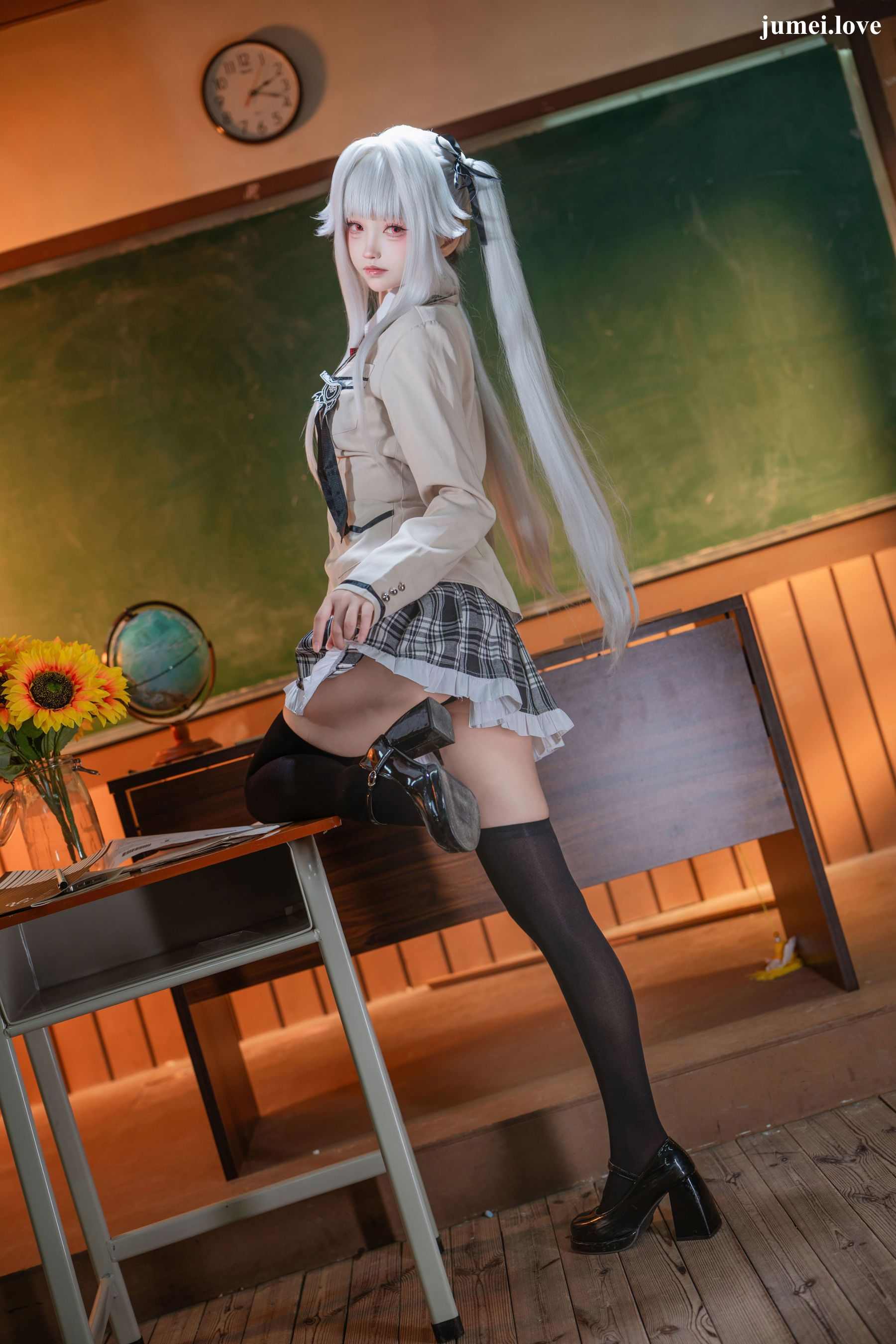 动漫博主大大卷卷小卷 - 美少女万华镜 校服 第27张