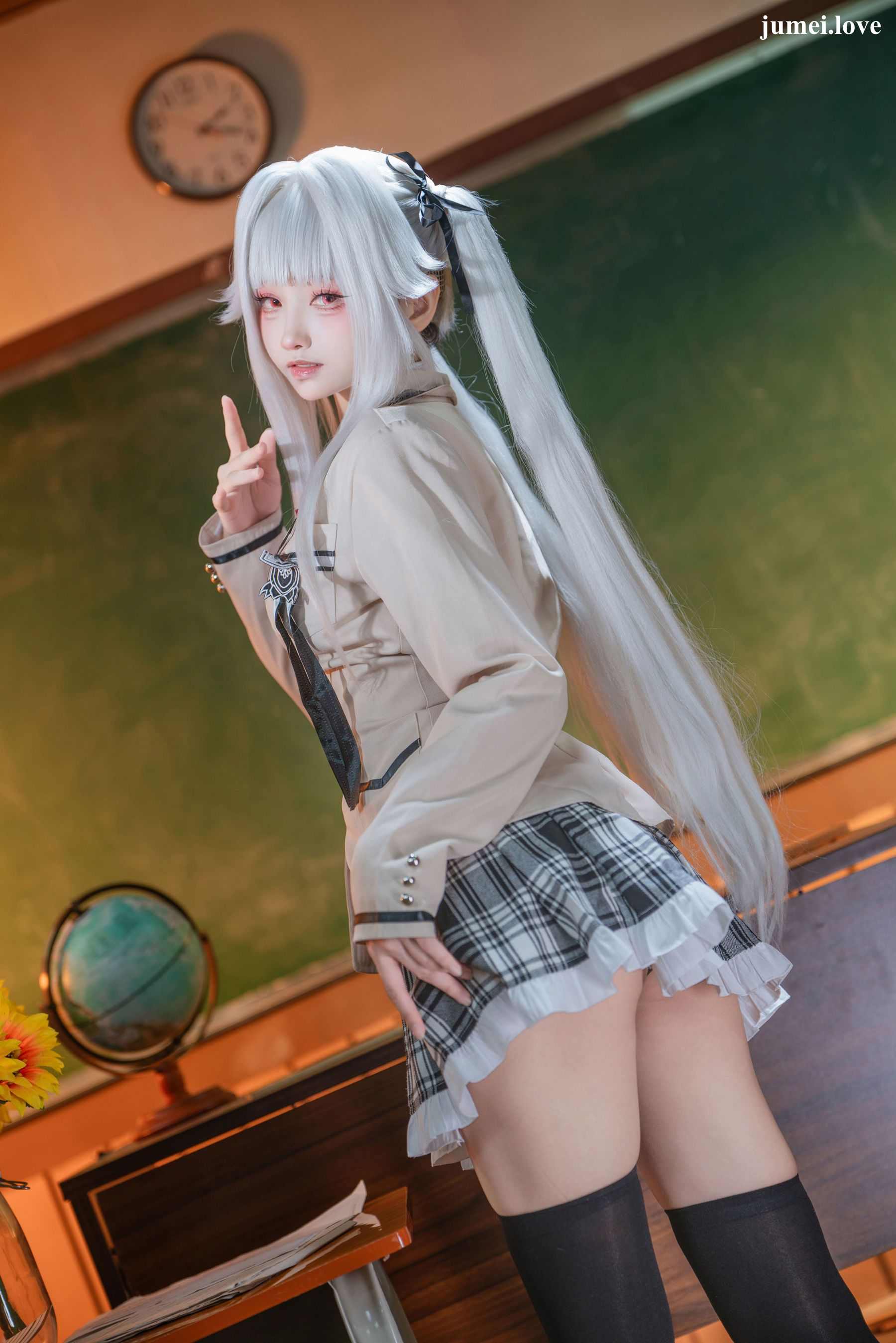 动漫博主大大卷卷小卷 - 美少女万华镜 校服 第28张