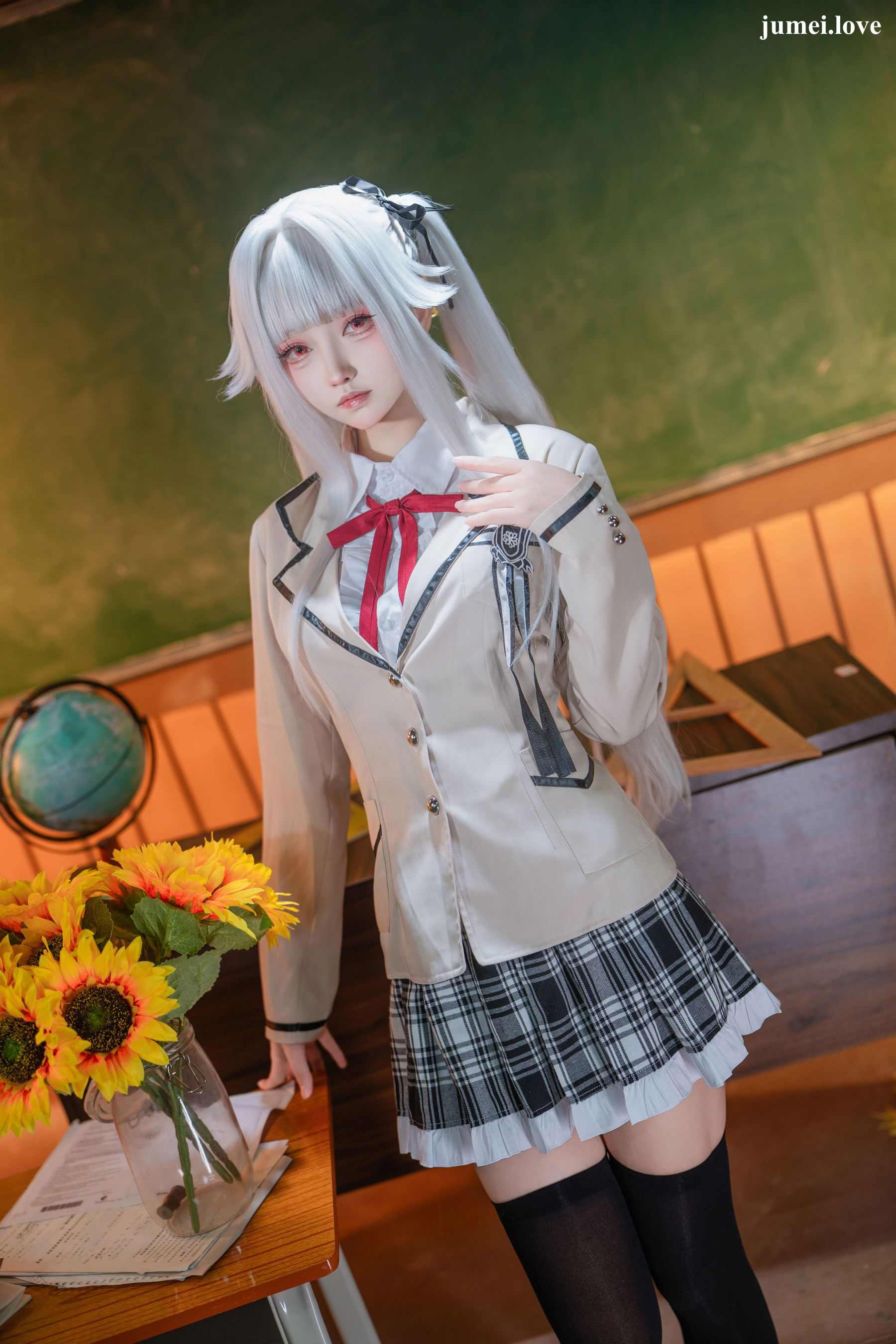 动漫博主大大卷卷小卷 - 美少女万华镜 校服 第29张