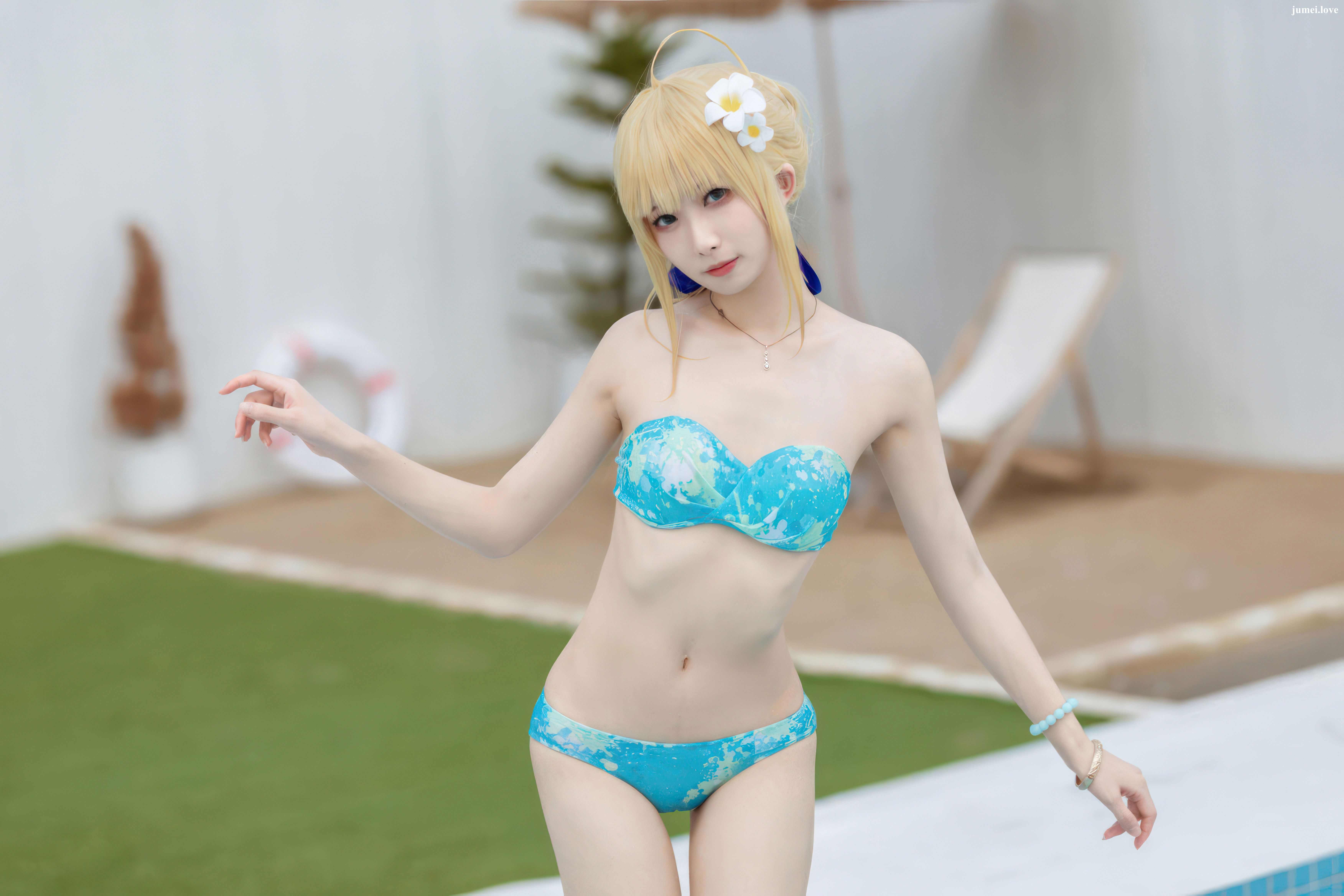 动漫博主封疆疆v - FGO Saber 泳装 第42张