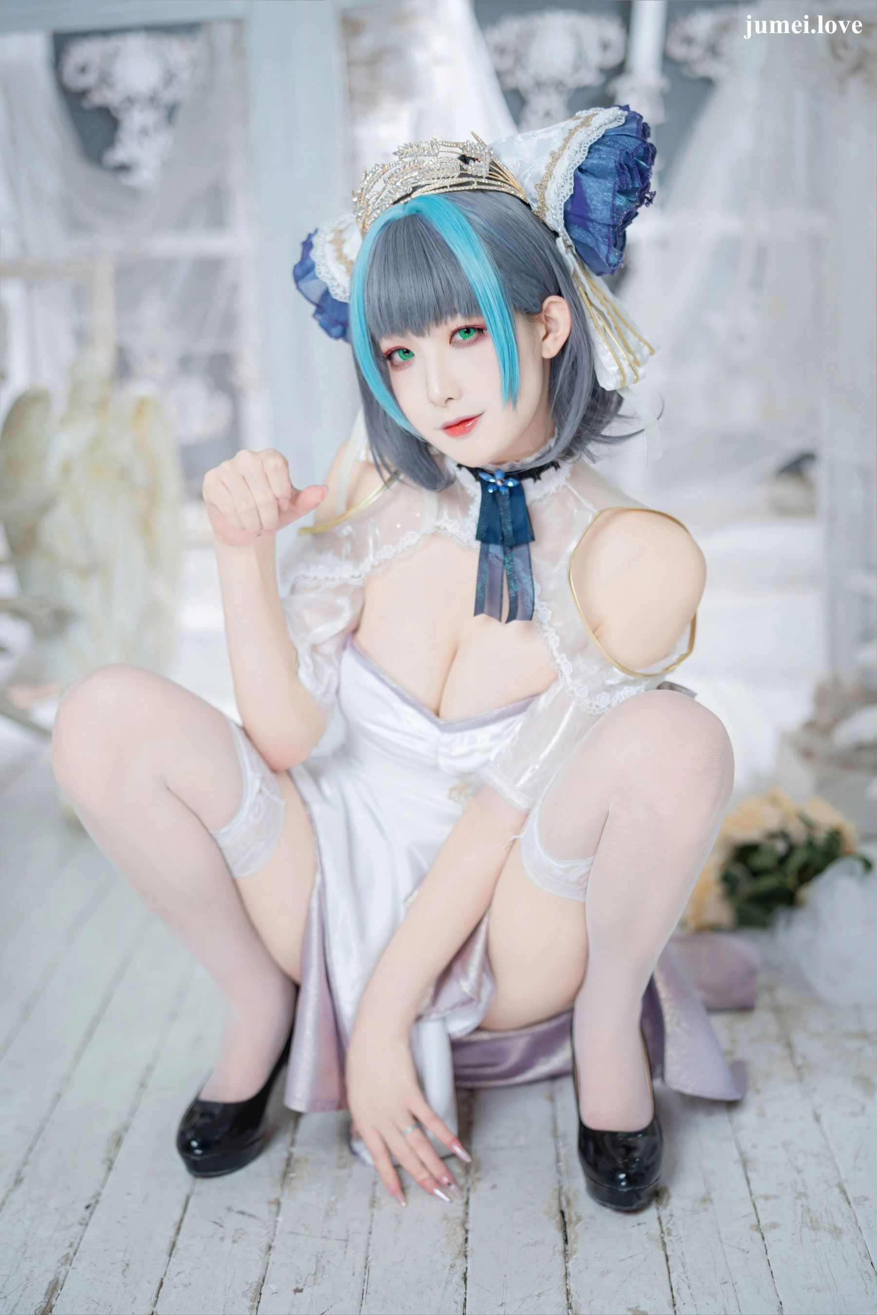 动漫博主封疆疆v - 碧蓝航线 柴郡誓约礼服 第16张