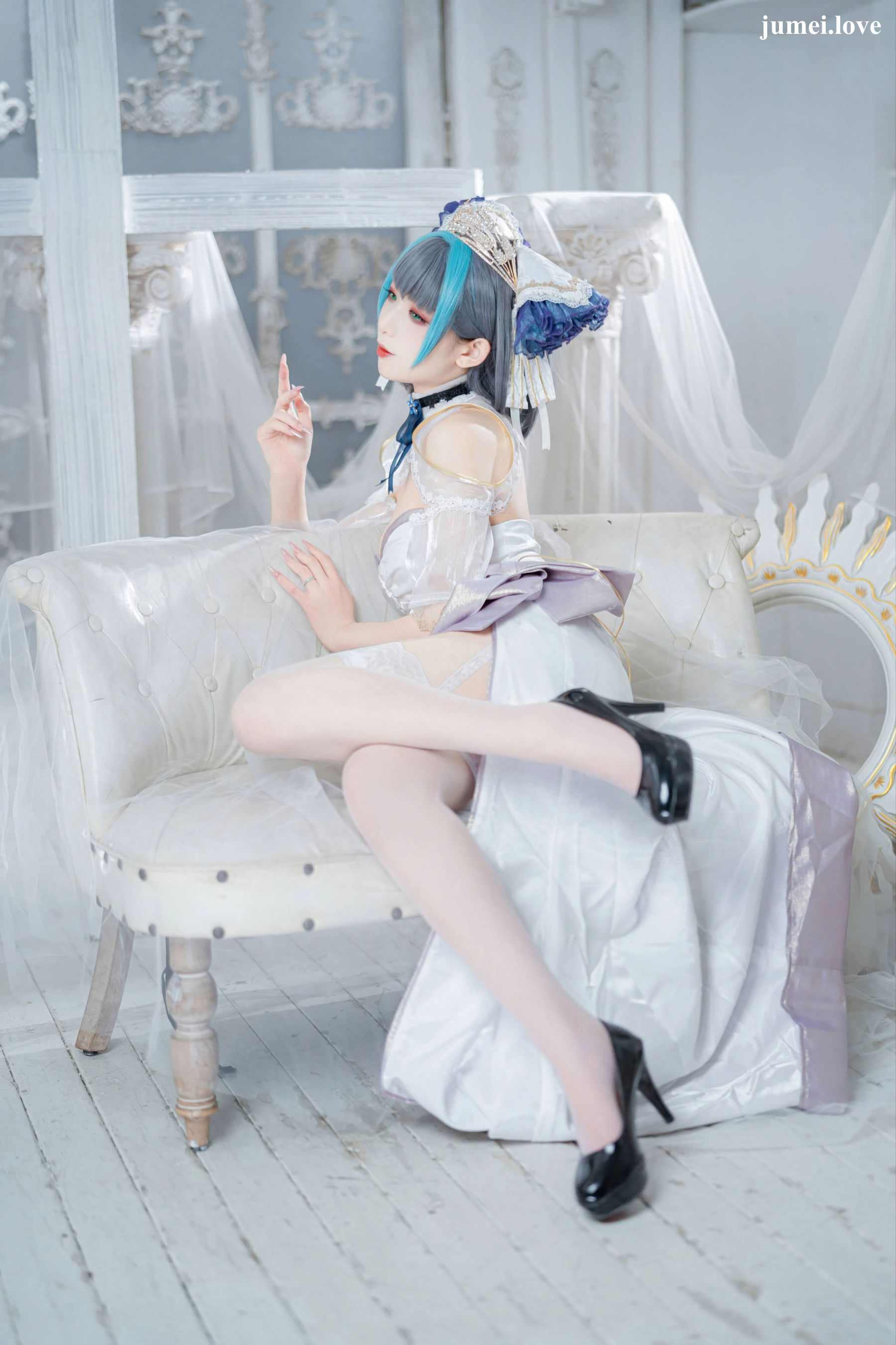 动漫博主封疆疆v - 碧蓝航线 柴郡誓约礼服 第7张
