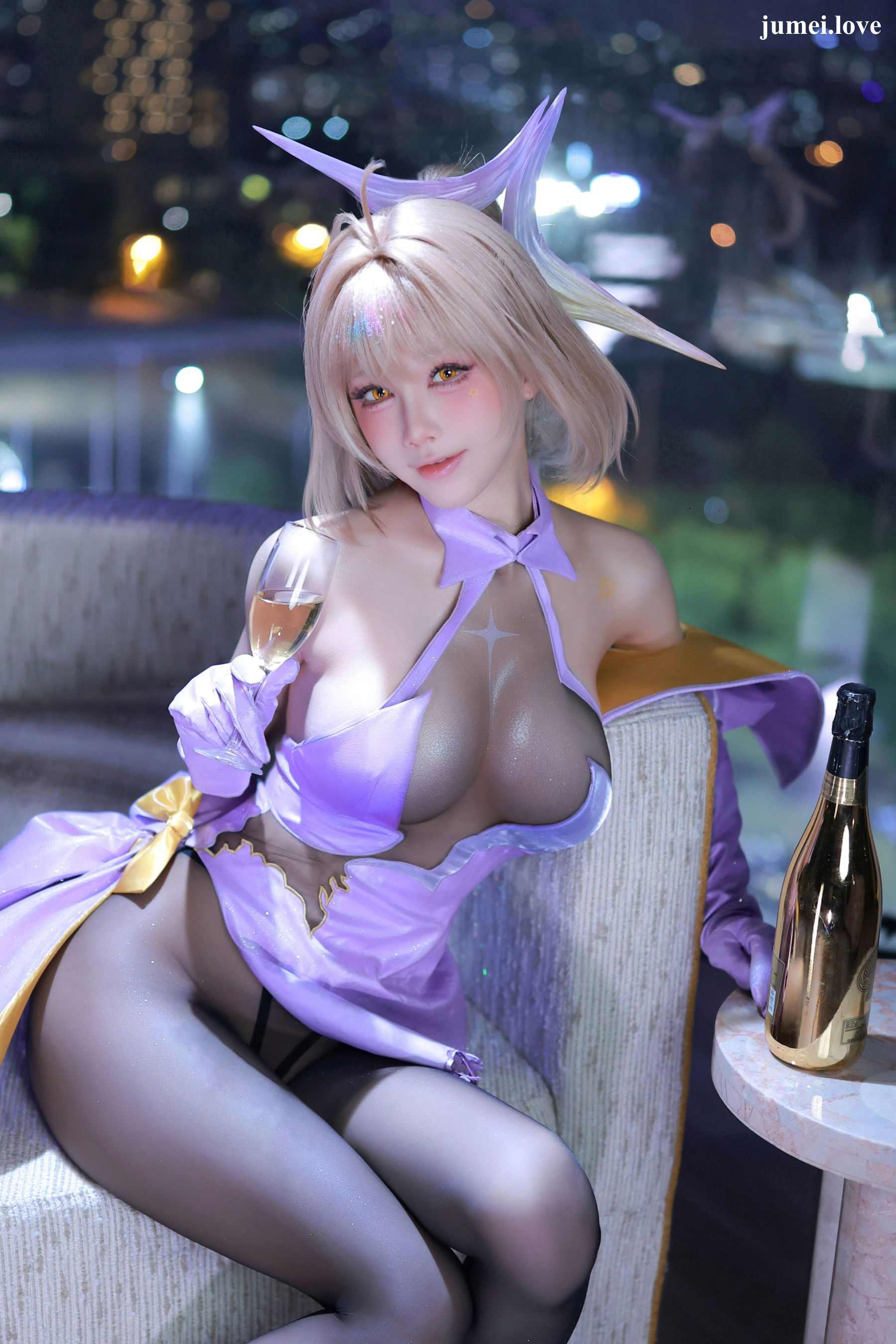 动漫博主水淼aqua - Nikke胜利女神 阿妮斯 超级巨星 星光 第4张