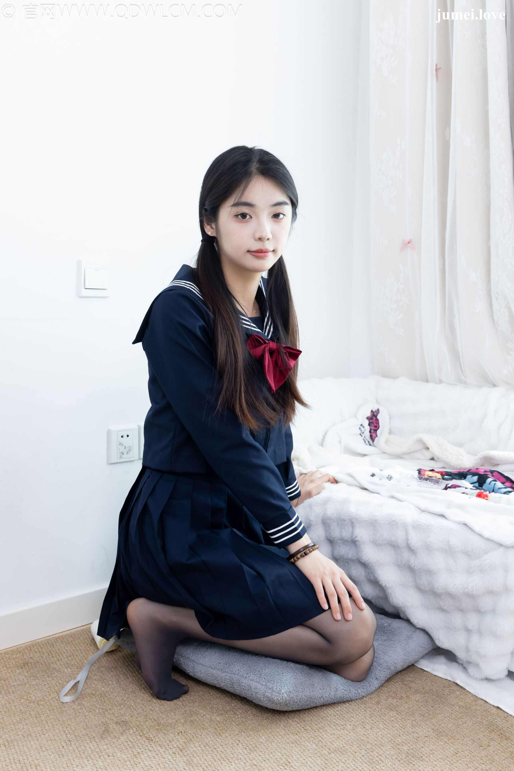 物恋传媒 No.2703 青提 - JK制服、皮鞋、薄黑丝 第108张