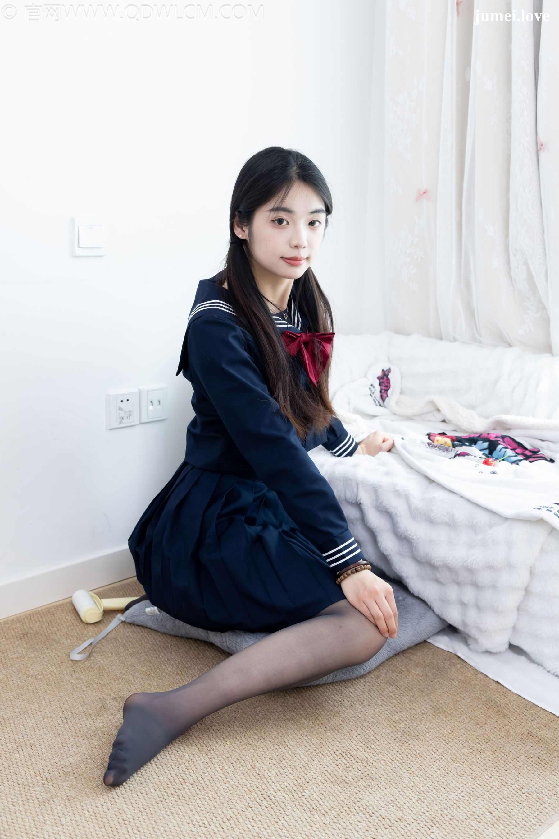物恋传媒 No.2703 青提 - JK制服、皮鞋、薄黑丝 第113张