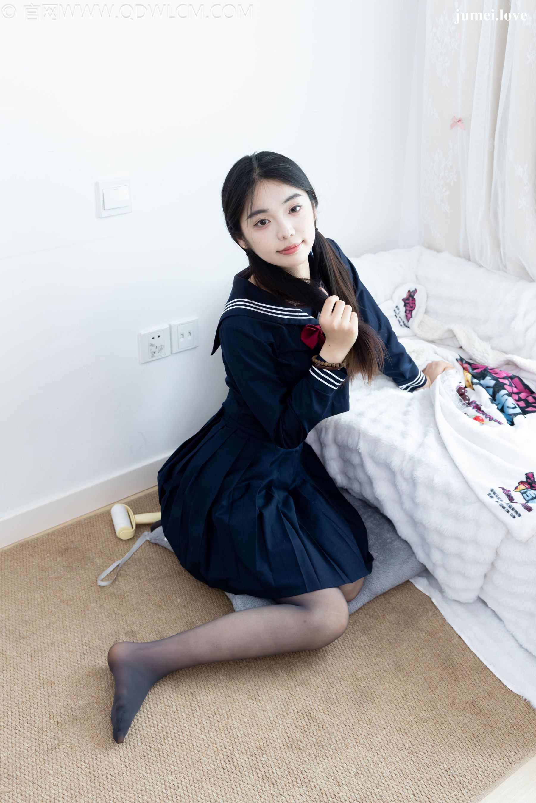 物恋传媒 No.2703 青提 - JK制服、皮鞋、薄黑丝 第115张