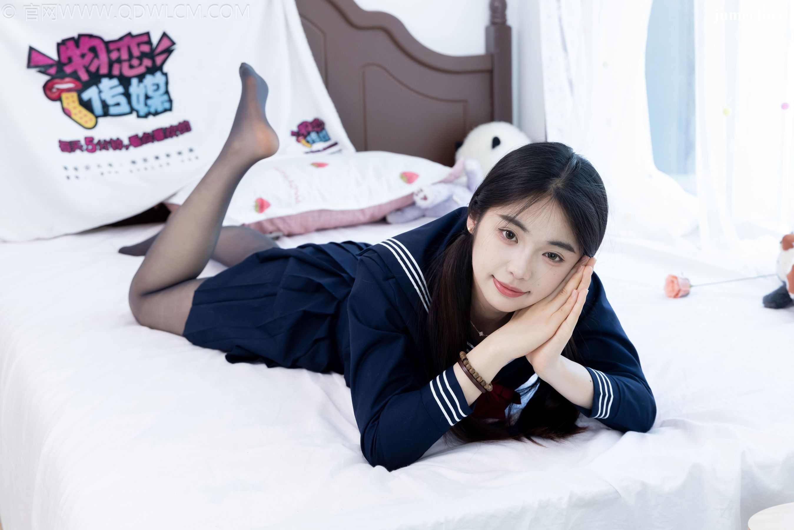 物恋传媒 No.2703 青提 - JK制服、皮鞋、薄黑丝 第124张