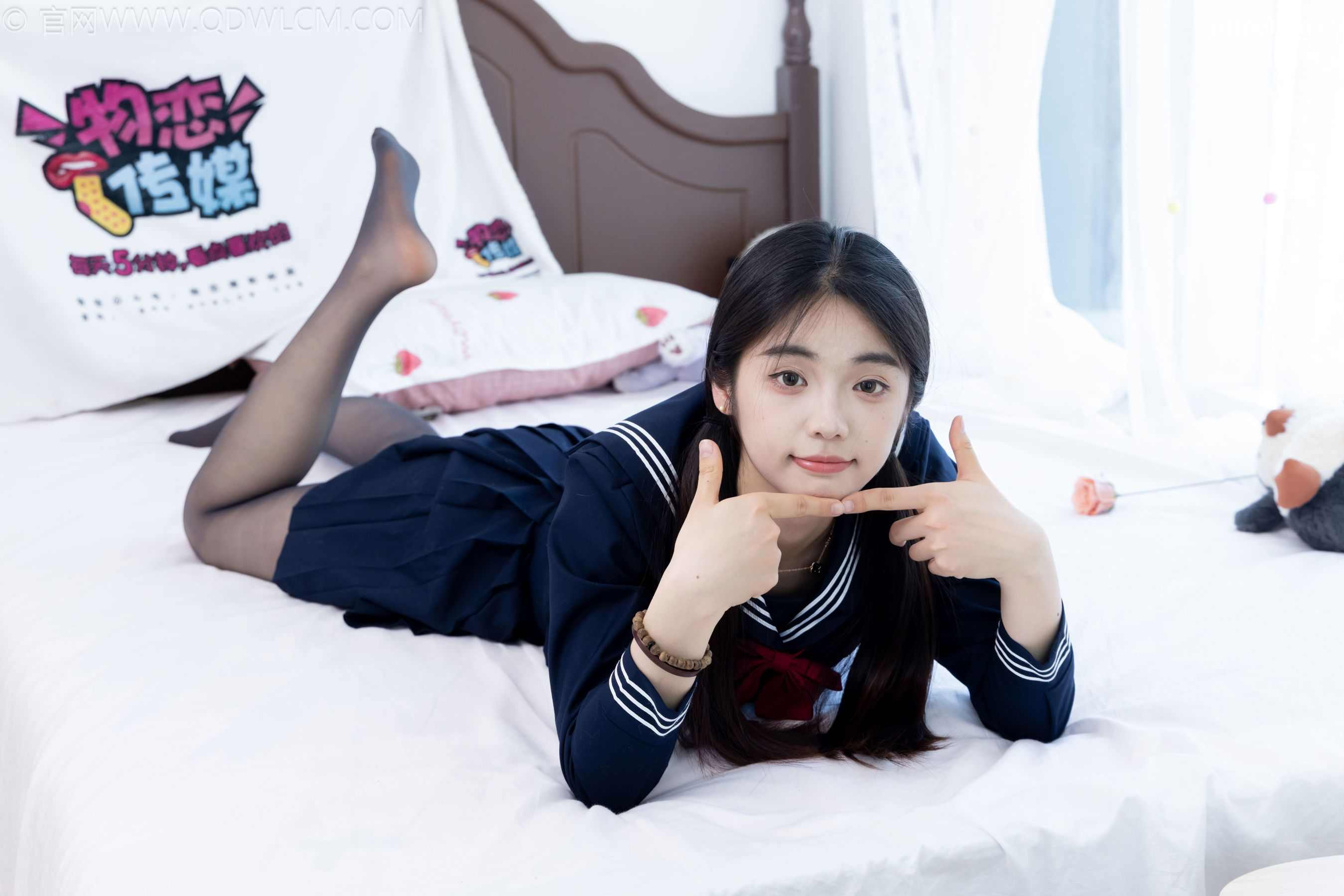 物恋传媒 No.2703 青提 - JK制服、皮鞋、薄黑丝 第125张