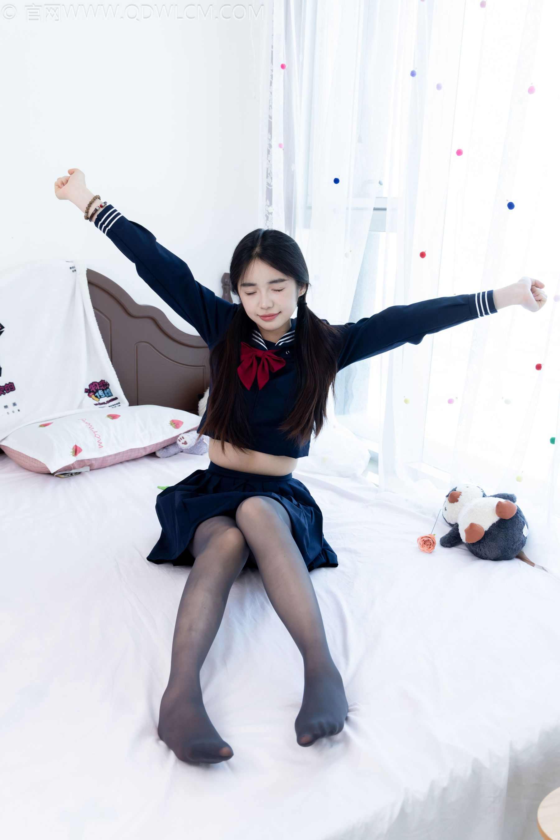 物恋传媒 No.2703 青提 - JK制服、皮鞋、薄黑丝 第144张