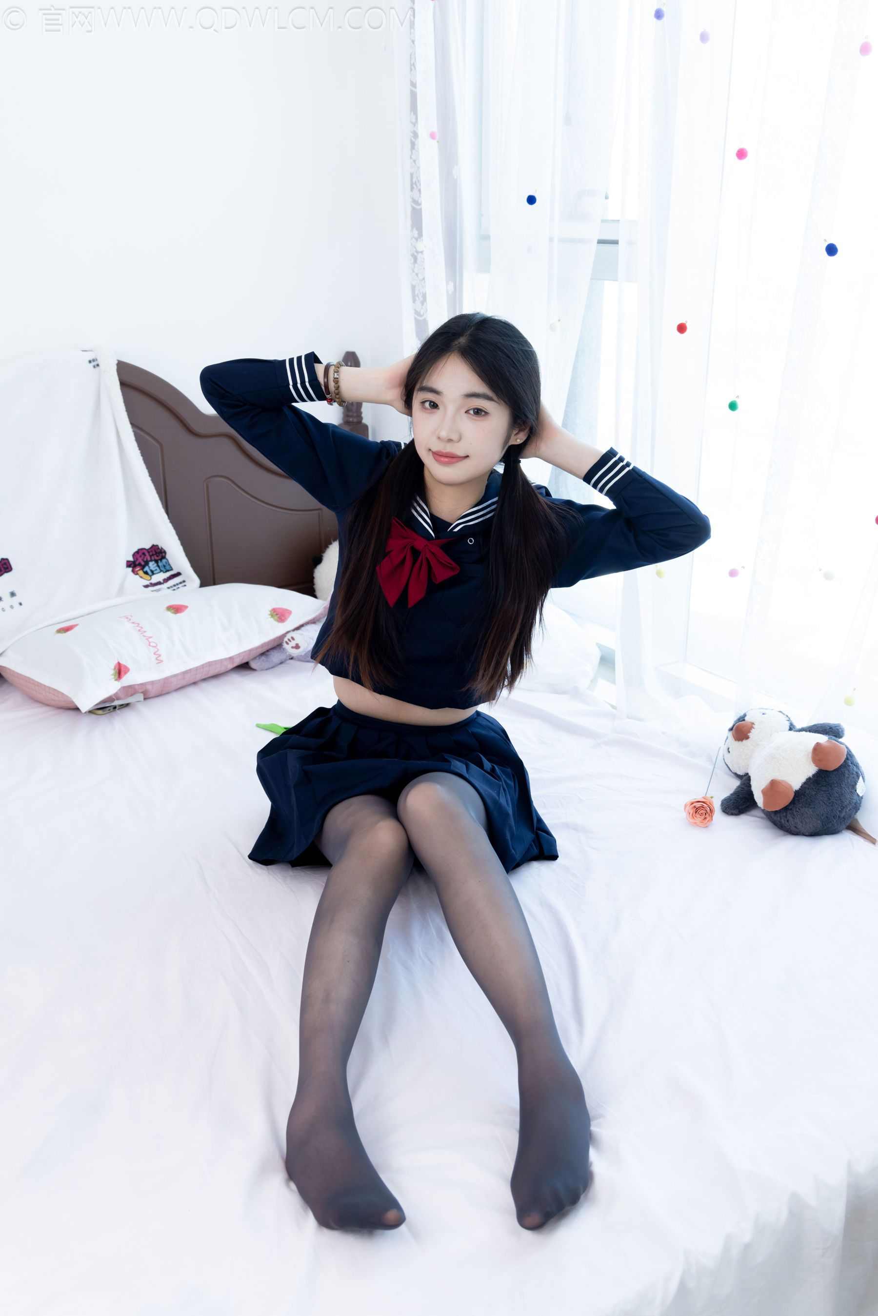 物恋传媒 No.2703 青提 - JK制服、皮鞋、薄黑丝 第145张