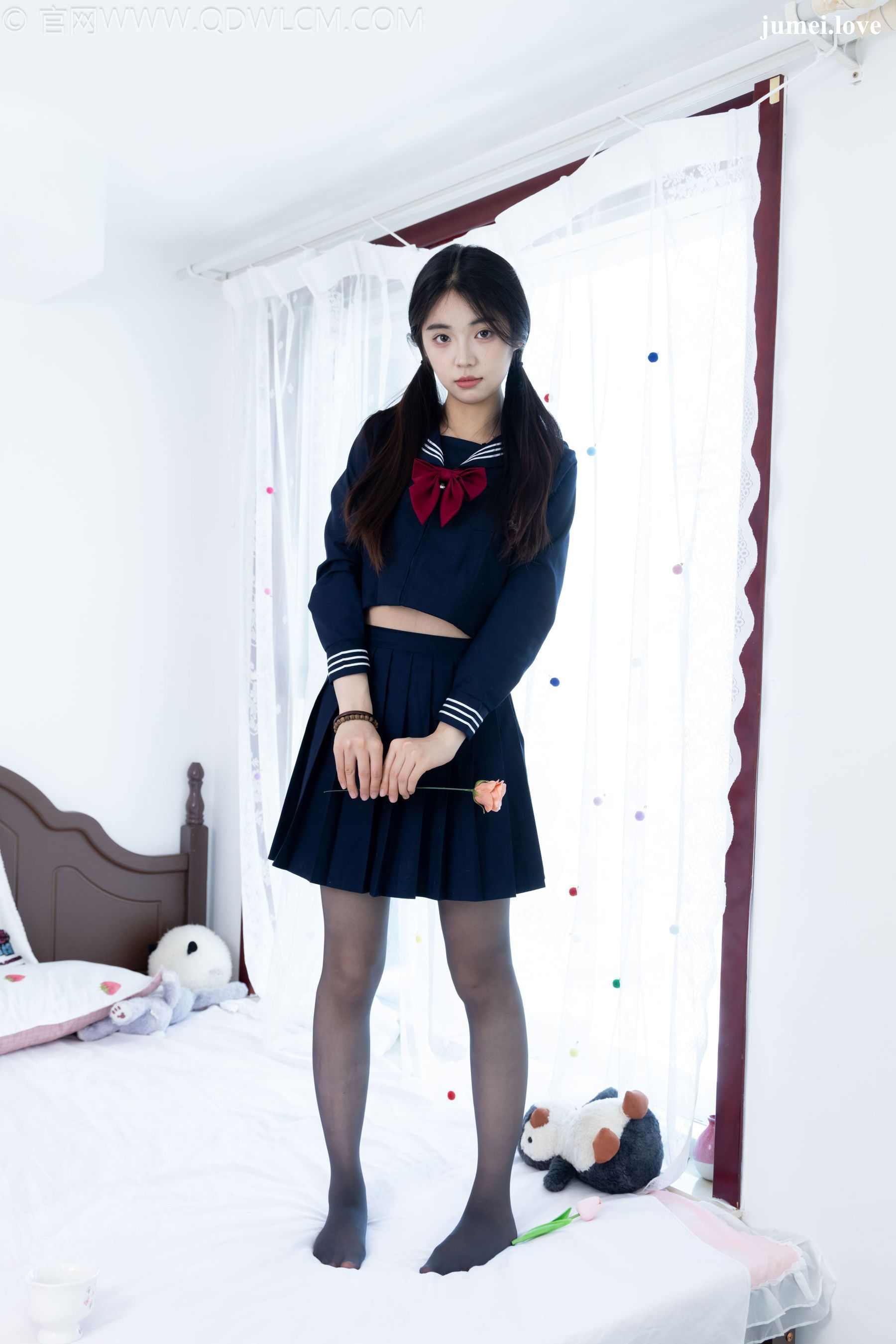 物恋传媒 No.2703 青提 - JK制服、皮鞋、薄黑丝 第40张