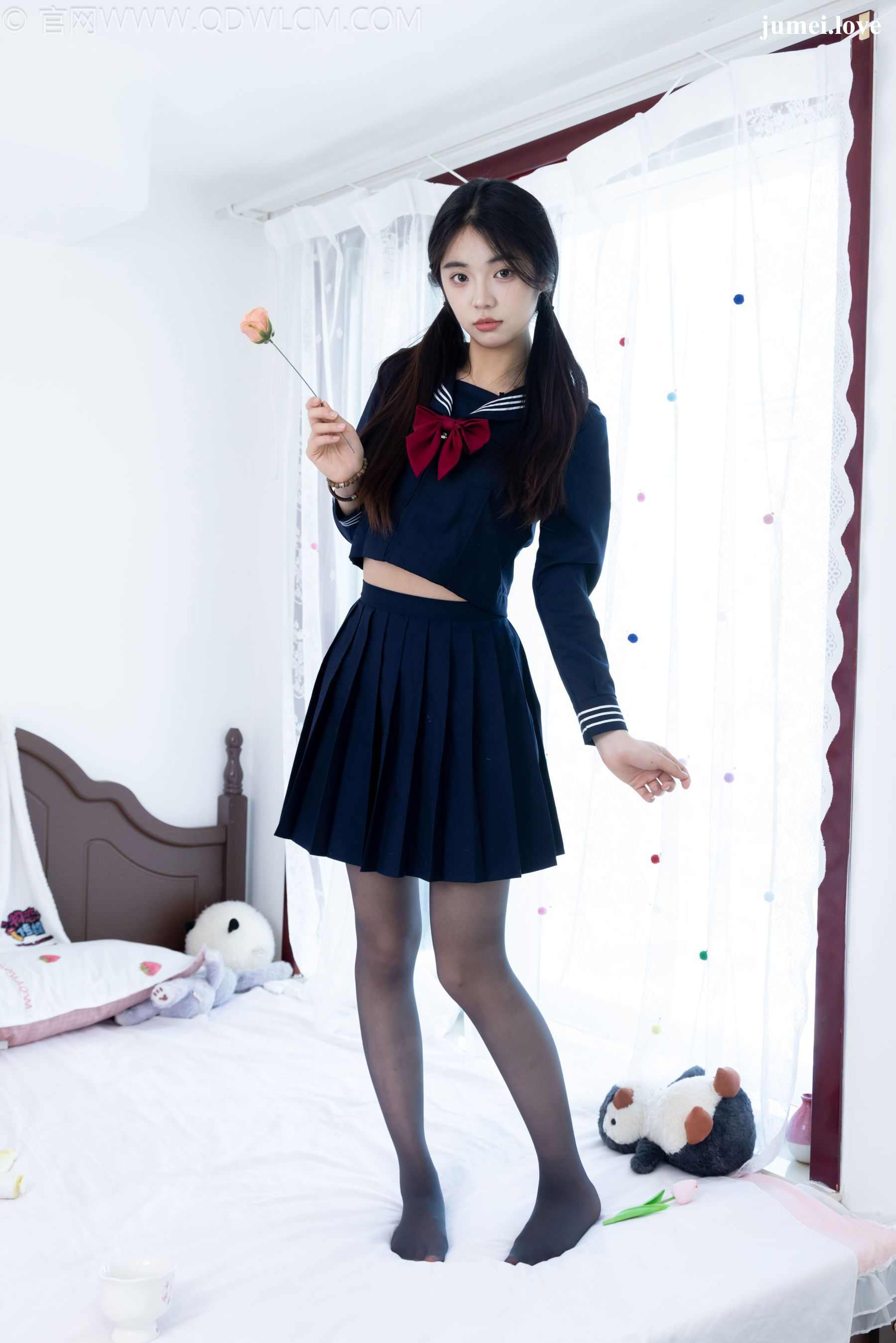 物恋传媒 No.2703 青提 - JK制服、皮鞋、薄黑丝 第41张