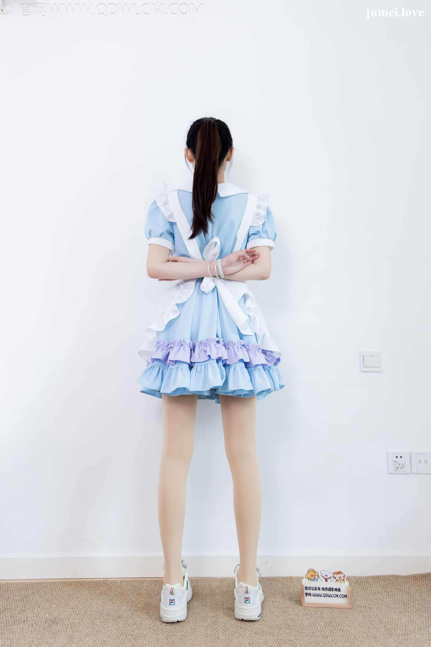物恋传媒 No.2704 山奈 - 女仆装、运动鞋、厚肉丝 第13张