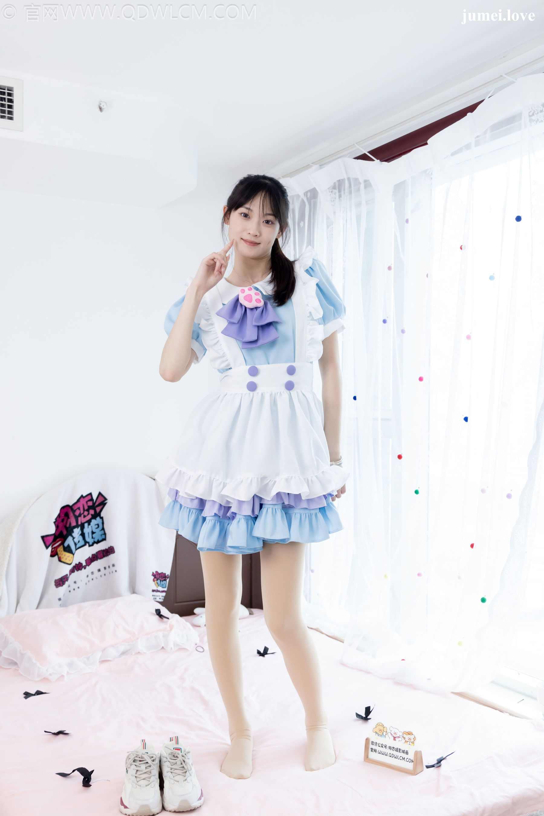 物恋传媒 No.2704 山奈 - 女仆装、运动鞋、厚肉丝 第34张