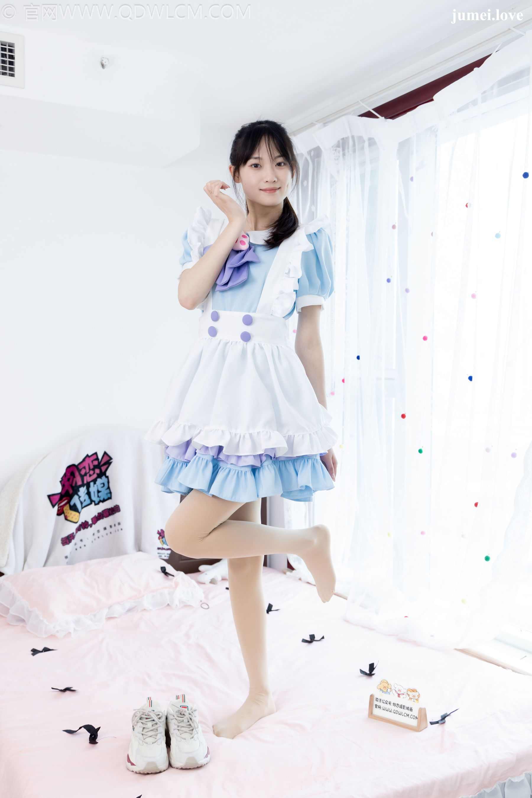 物恋传媒 No.2704 山奈 - 女仆装、运动鞋、厚肉丝 第38张