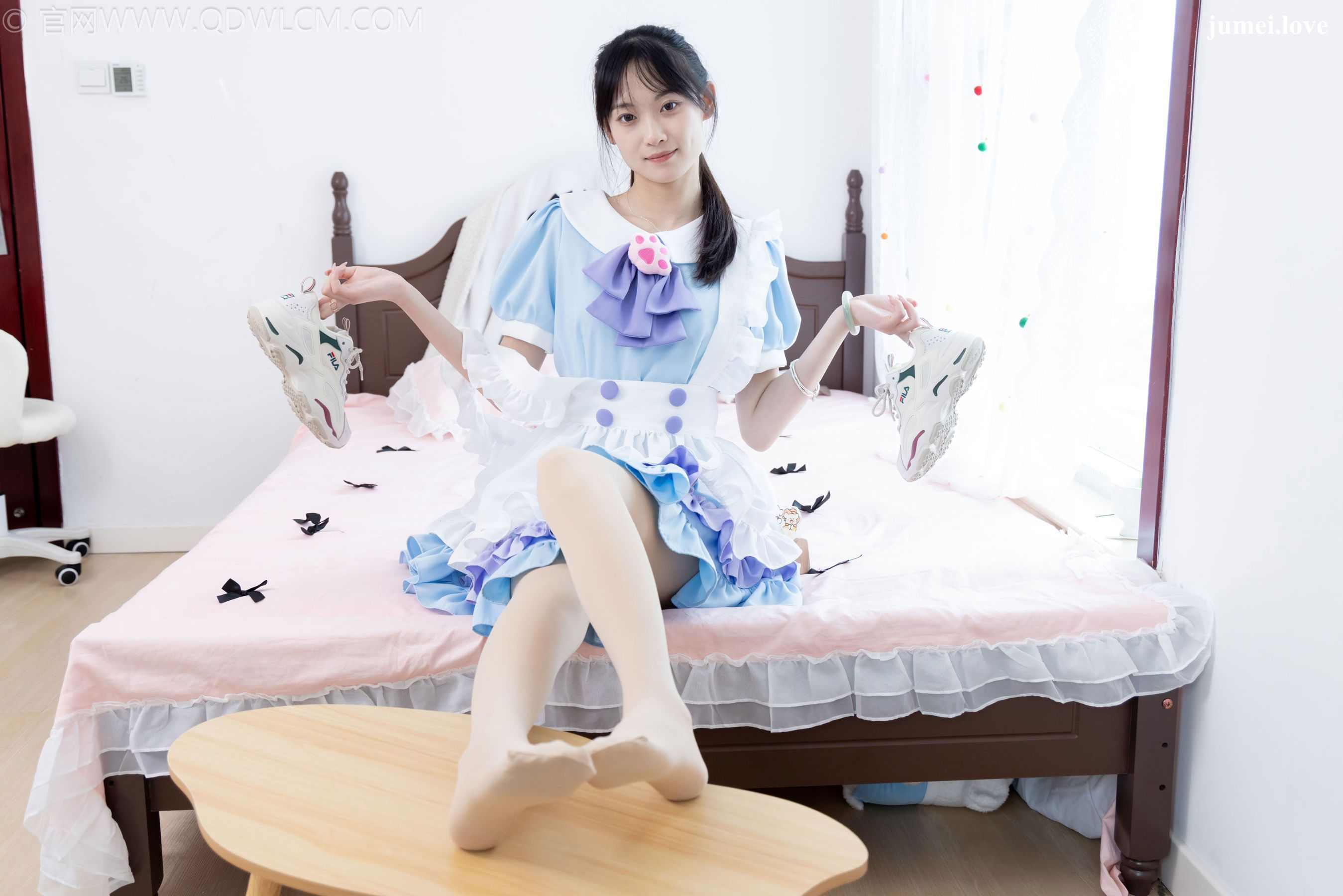 物恋传媒 No.2704 山奈 - 女仆装、运动鞋、厚肉丝 第47张