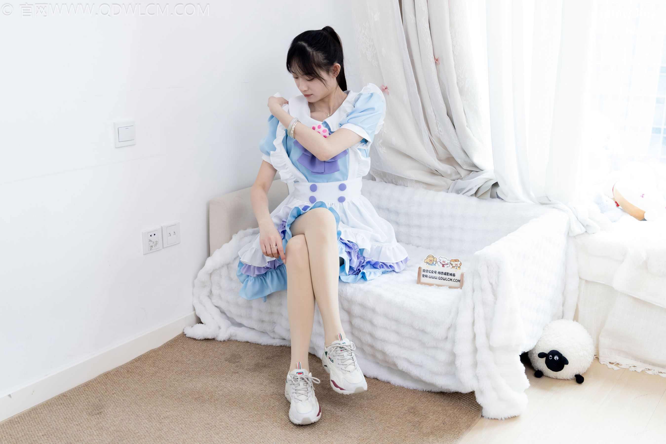 物恋传媒 No.2704 山奈 - 女仆装、运动鞋、厚肉丝 第82张