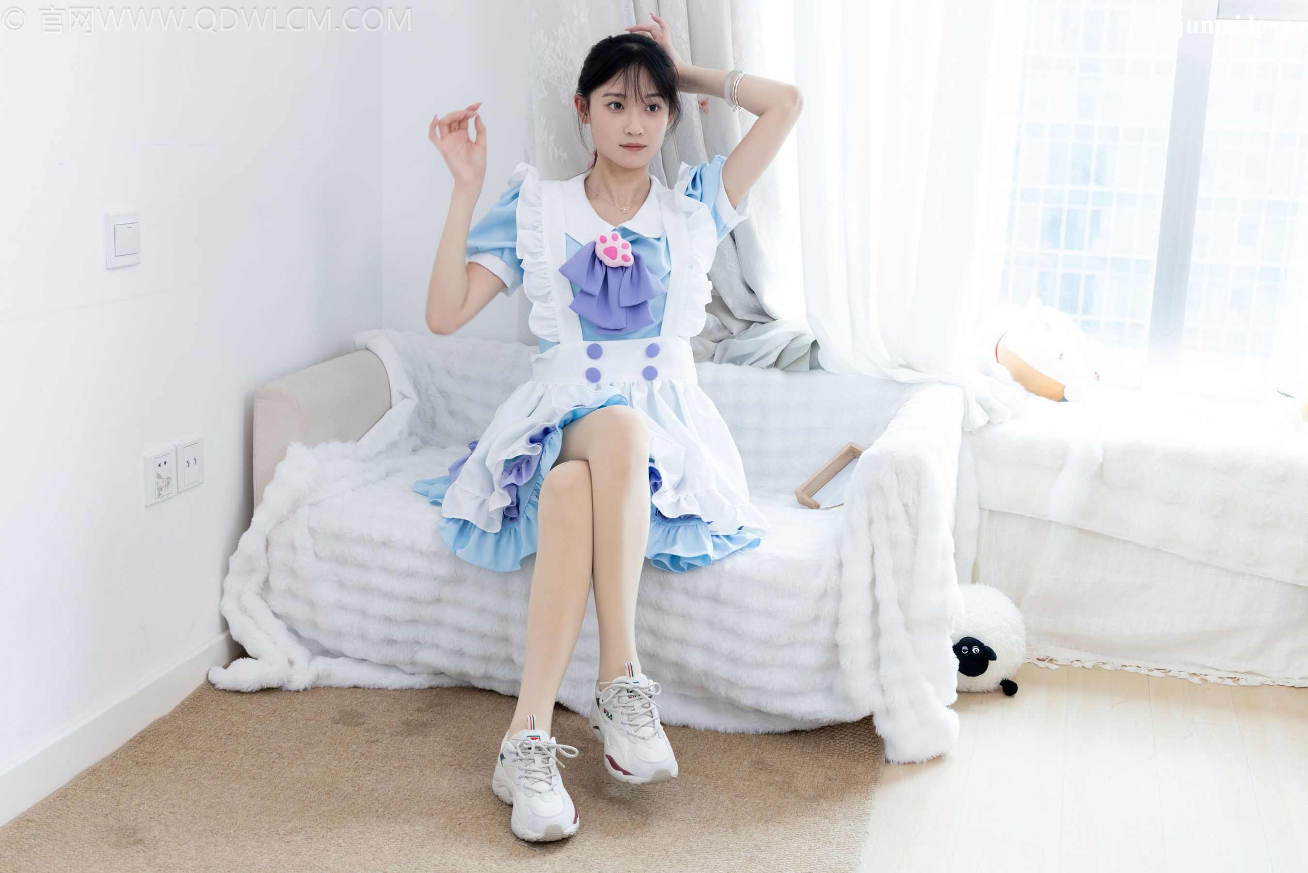 物恋传媒 No.2704 山奈 - 女仆装、运动鞋、厚肉丝 第85张