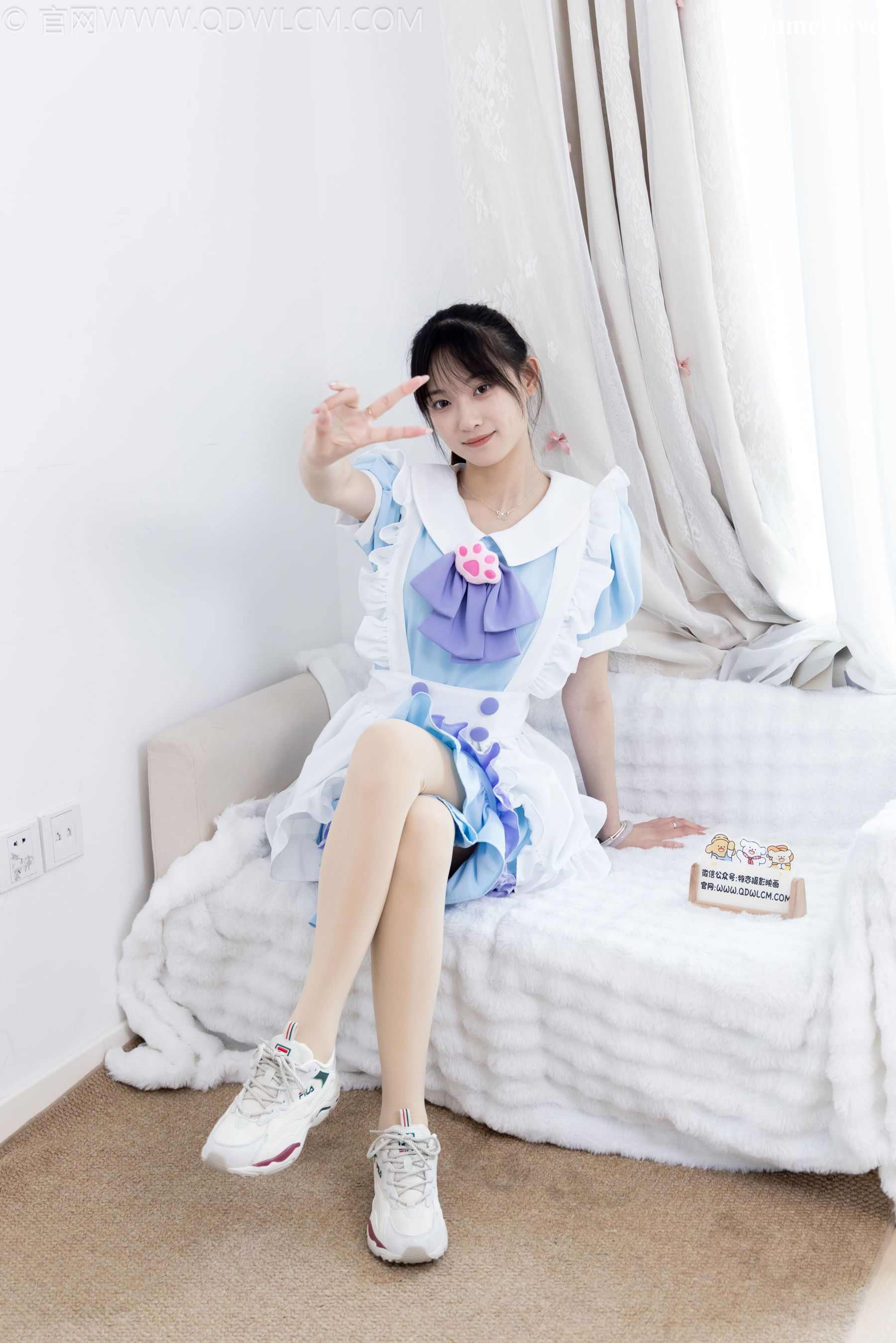 物恋传媒 No.2704 山奈 - 女仆装、运动鞋、厚肉丝 第91张