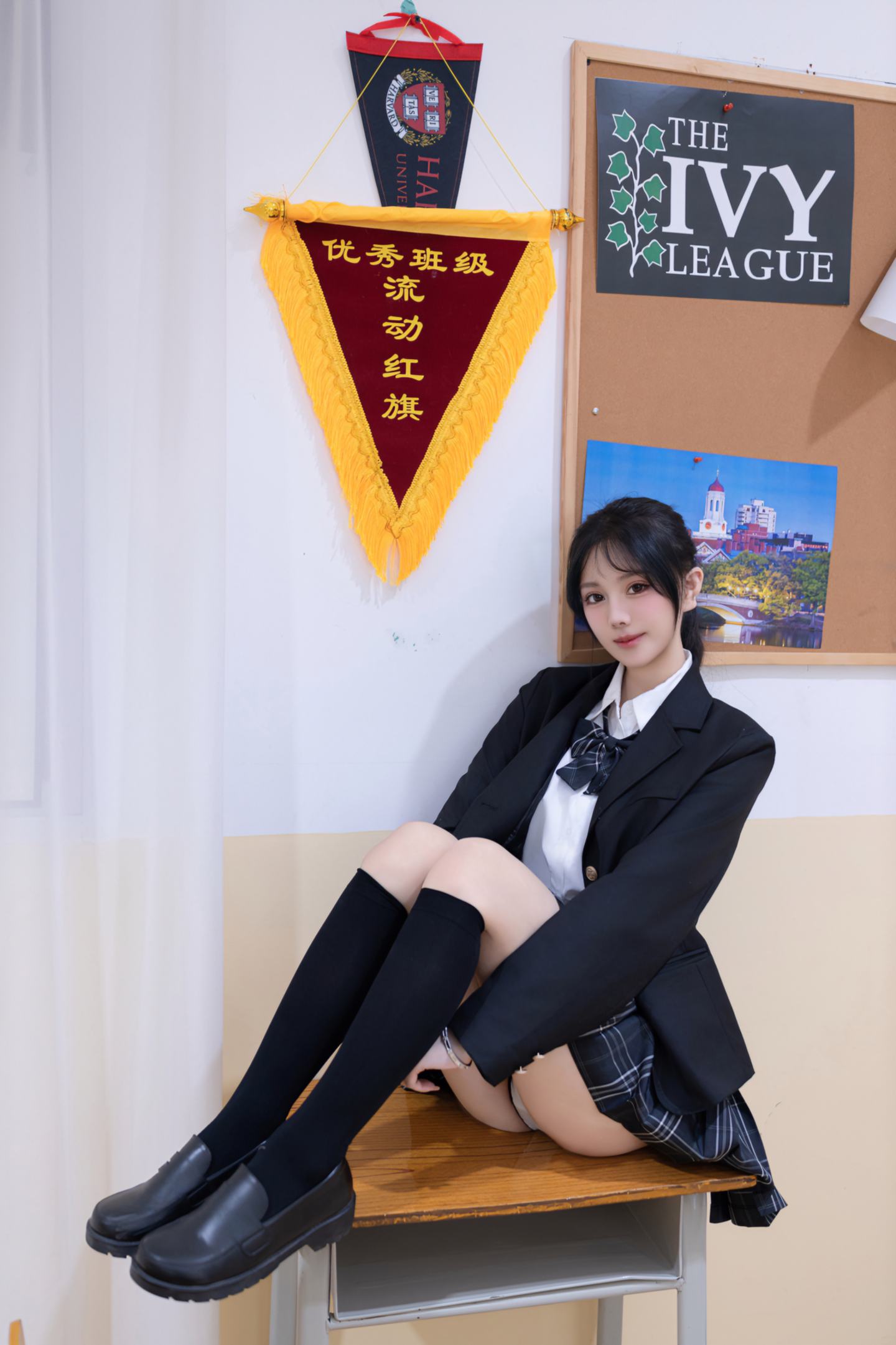 谢小蒽 NO.046 内购无水印 NO.8058 教室调教