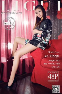 [丽柜LiGui] Model 英子《沙发上的和服丝足高跟》美腿玉足写真图片