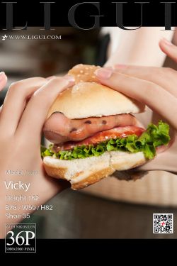 Model 腿模Vicky《汉堡美脚丝足》 [丽柜Ligui]