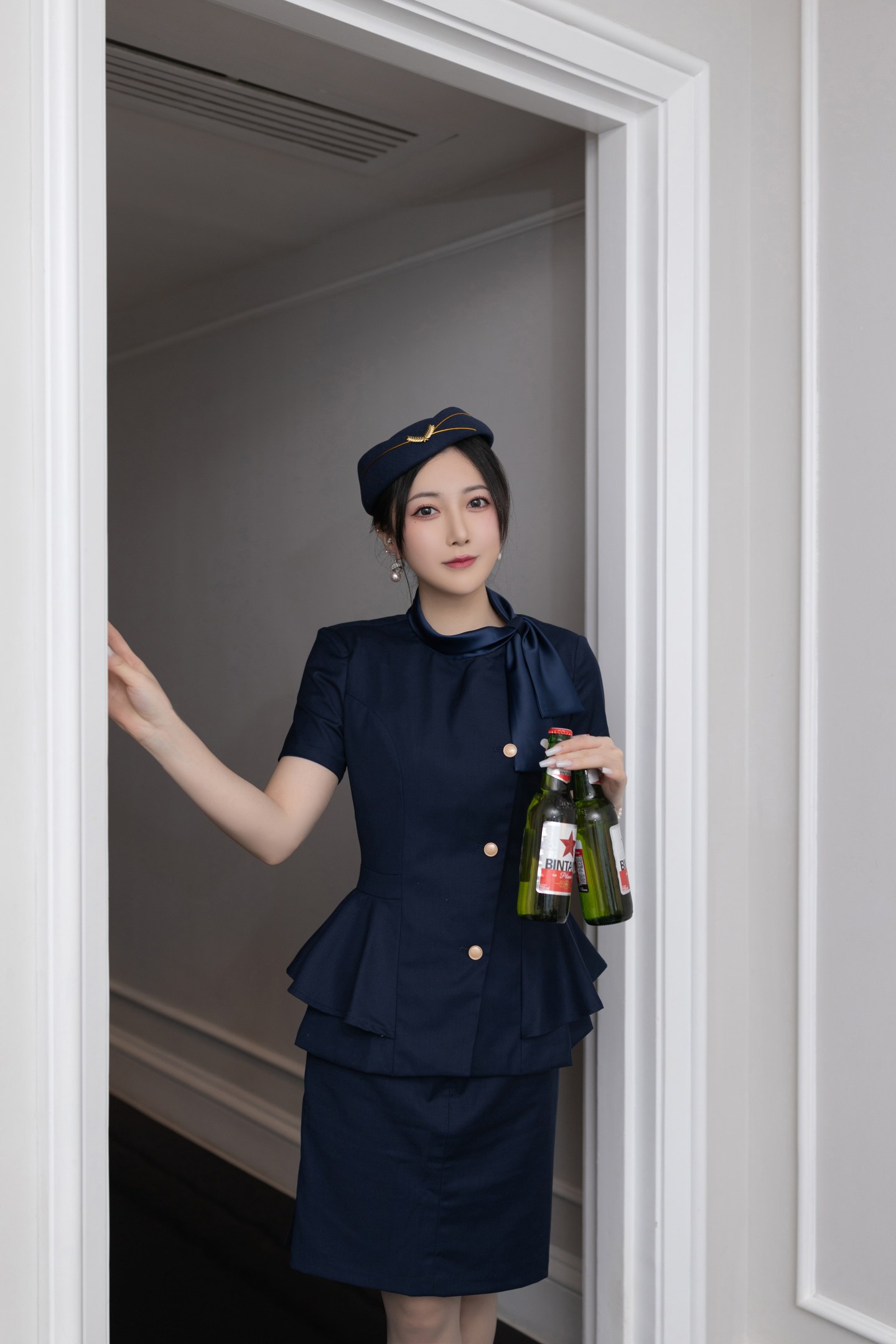 鱼子酱Fish NO.196 内购无水印 10142 空姐