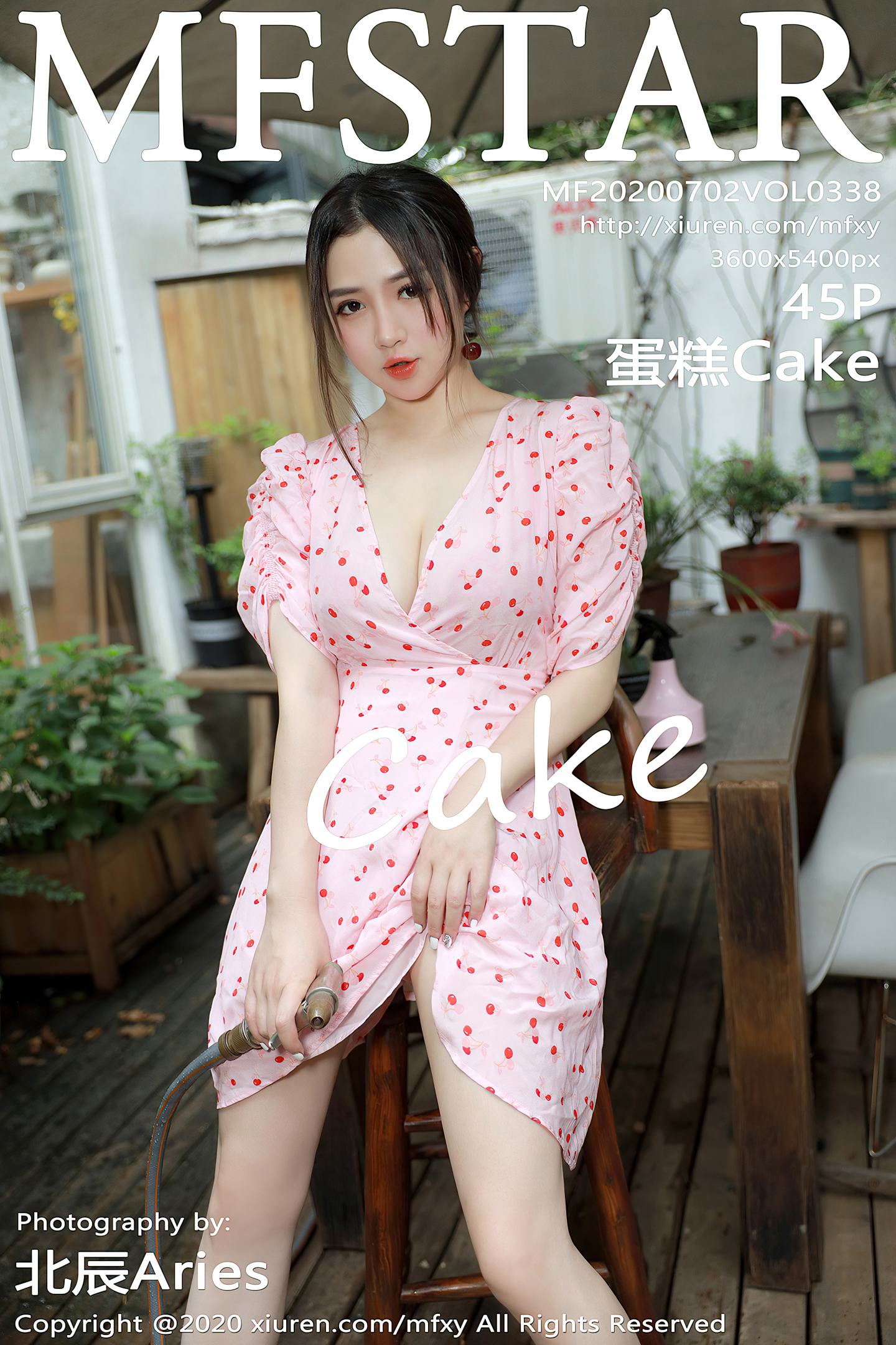 [MFStar模范学院] 2020.07.02 VOL.338 小碎花裙子的娇羞 蛋糕Cake