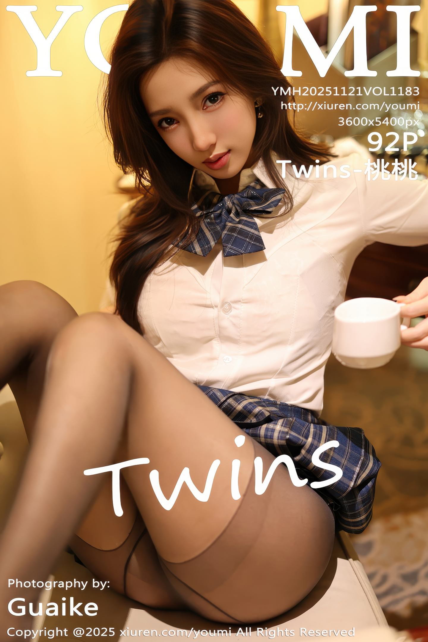 [YouMi尤蜜荟] 2025.11.21 VOL.1183 Twins 桃桃