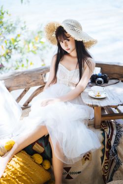 [COS福利] 微博福利姬镜酱 - 静夏之白裙少女