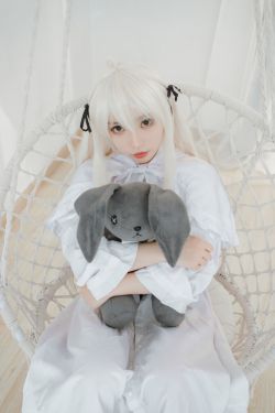 萌妹白易子教主 白裙