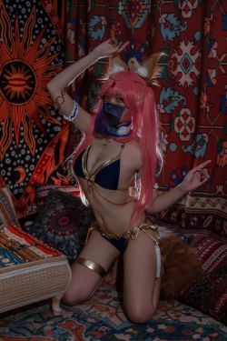 [Cosplay写真] 人气Coser二佐Nisa - 玉藻前舞娘