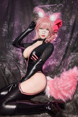 [Cosplay写真] Coser萱-KaYa - 玉藻前 皮衣Ver