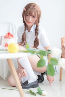清纯妹子西瓜 民宿私房淡蓝JK